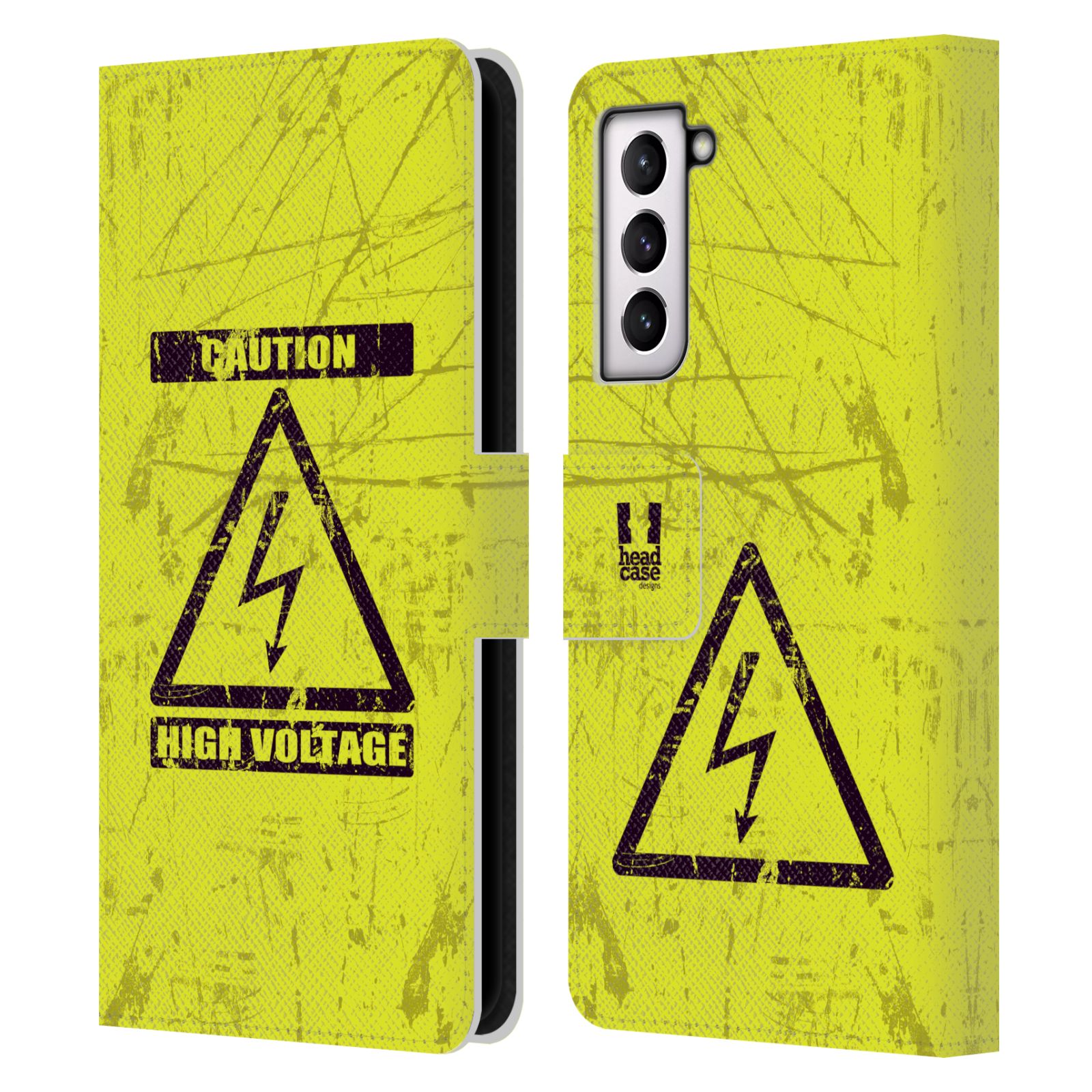 HEAD CASE Pouzdro pro mobil Samsung Galaxy S21 / S21 5G - Pozor vysoké napětí