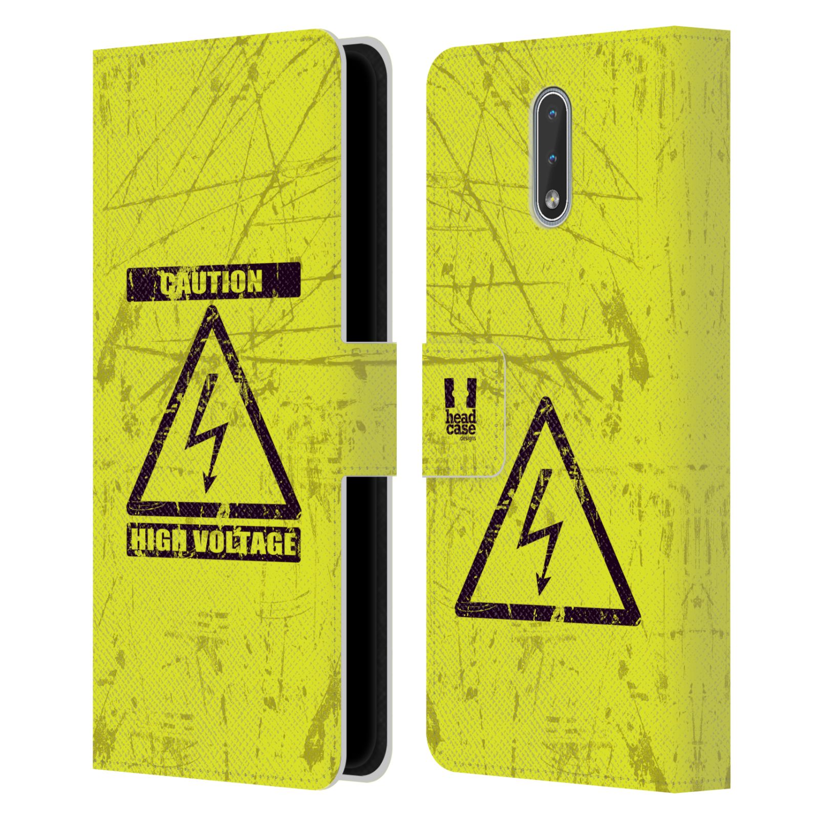 HEAD CASE Pouzdro pro mobil Nokia 2.3 - Pozor vysoké napětí