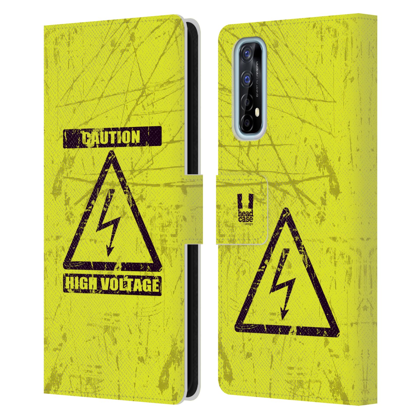 HEAD CASE Pouzdro pro mobil Realme 7 - Pozor vysoké napětí