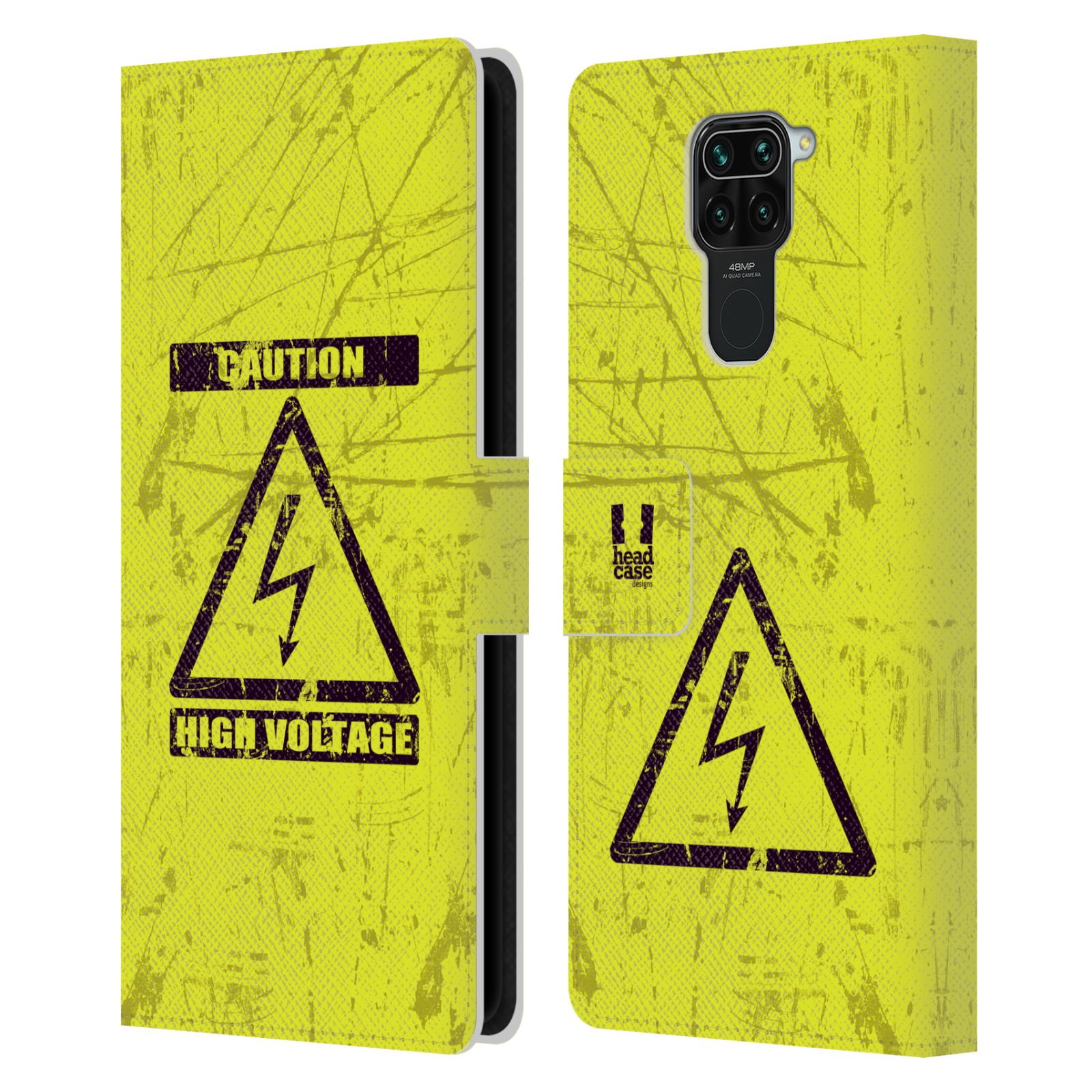 Pouzdro pro mobil Xiaomi Redmi Note 9  - Pozor vysoké napětí