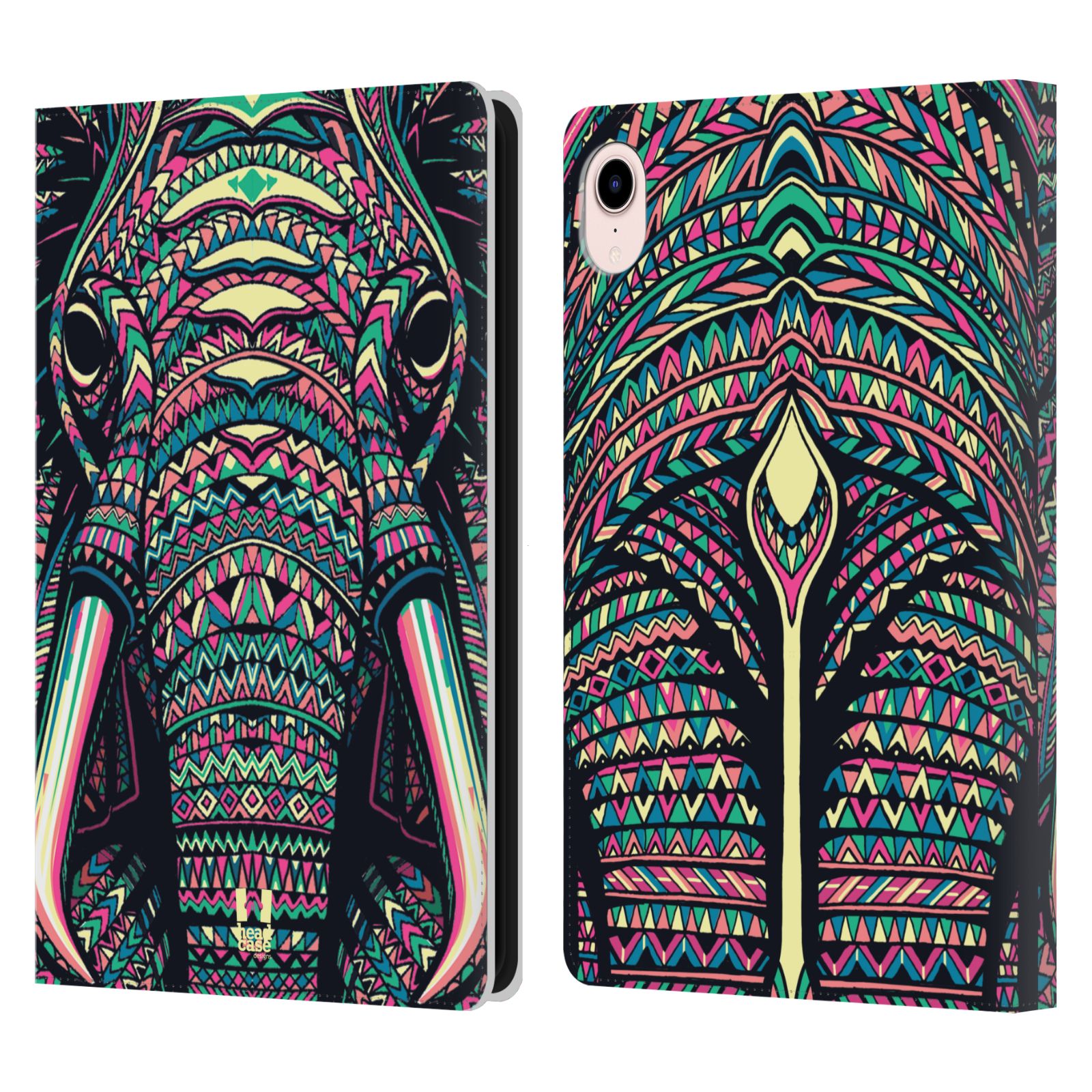 HEAD CASE Pouzdro pro tablet Apple Ipad MINI (2021) - Aztécký motiv slon