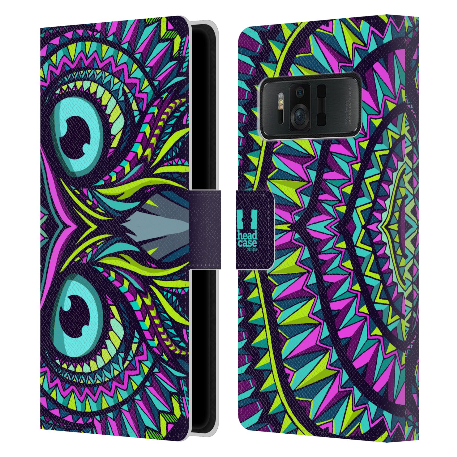 Pouzdro na mobil Asus Zenfone AR ZS571KL - Head Case - Aztécký vzor sova