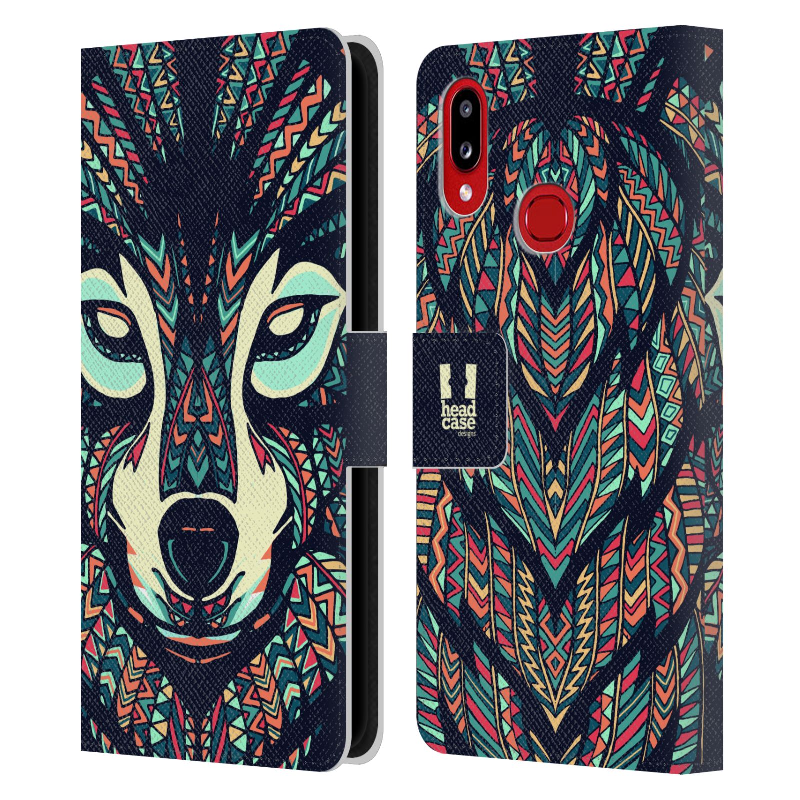 HEAD CASE Pouzdro pro mobil Samsung Galaxy A10s - Aztécký motiv vlk