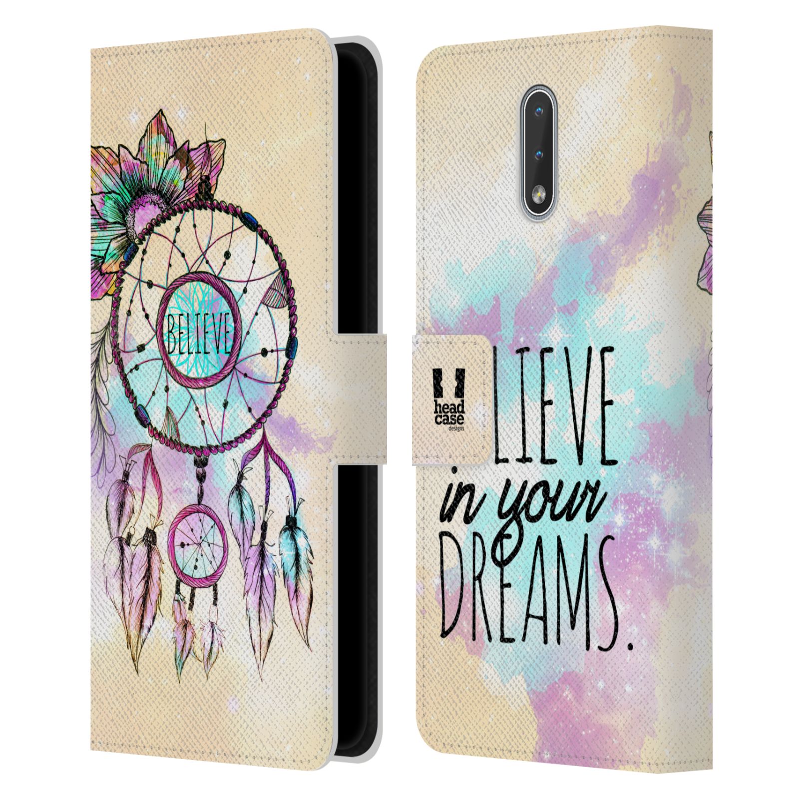 HEAD CASE Pouzdro pro mobil Nokia 2.3 - Květinový lapač snů barevný