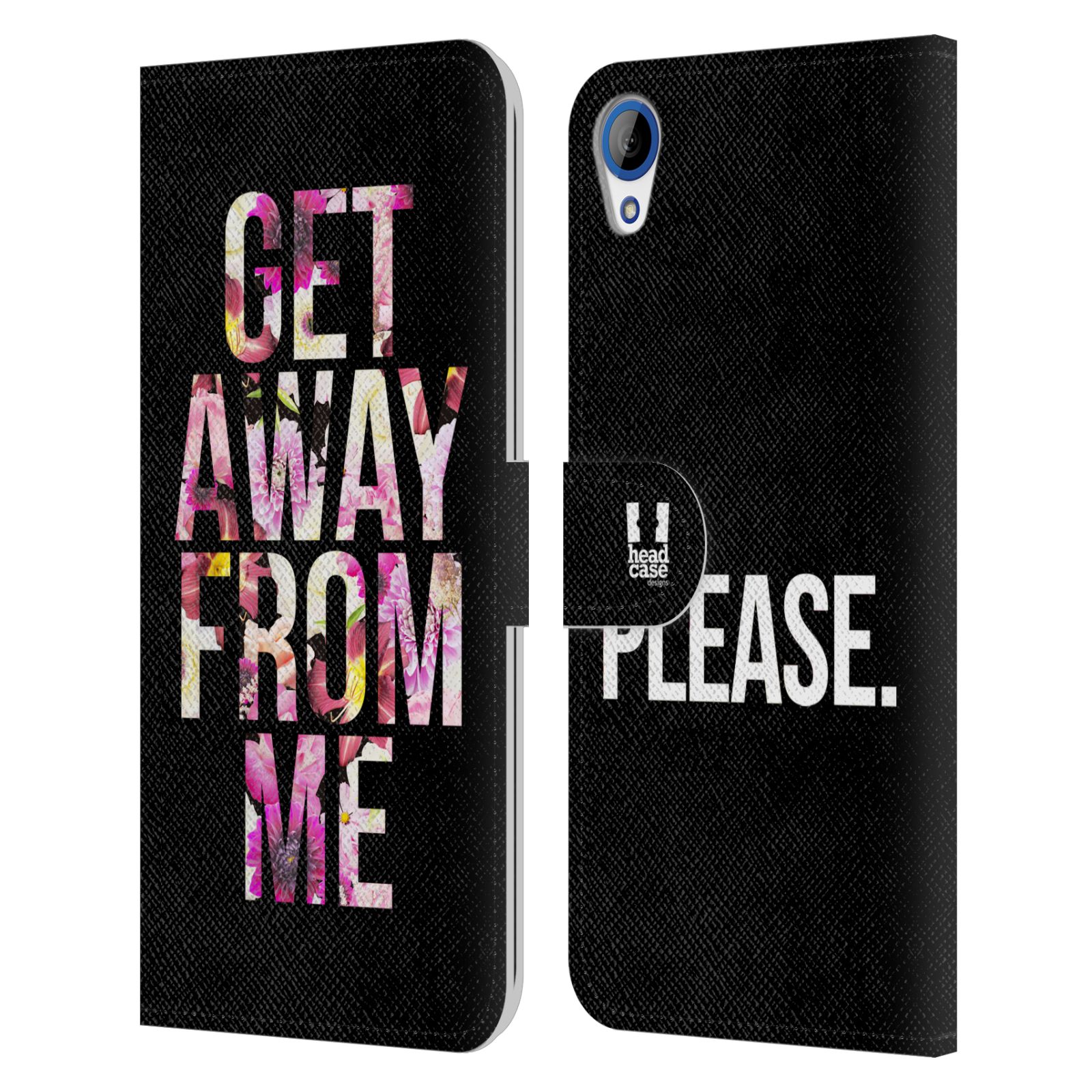 HEAD CASE DESIGNS MEZCLA DE TENDENCIA FUNDA DE LIBRO CUERO PARA HTC