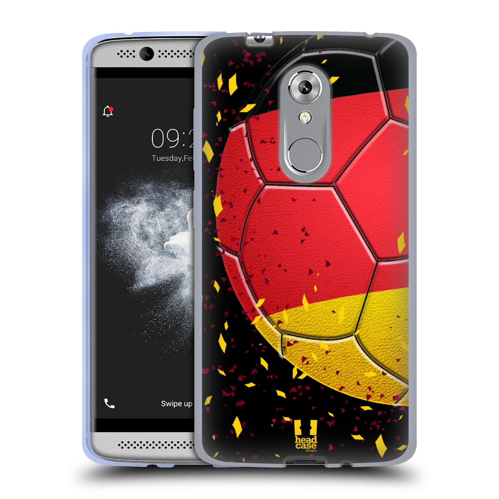HEAD CASE silikonový obal na mobil ZTE Axon 7 MINI Sport fotbal mistrovský míč