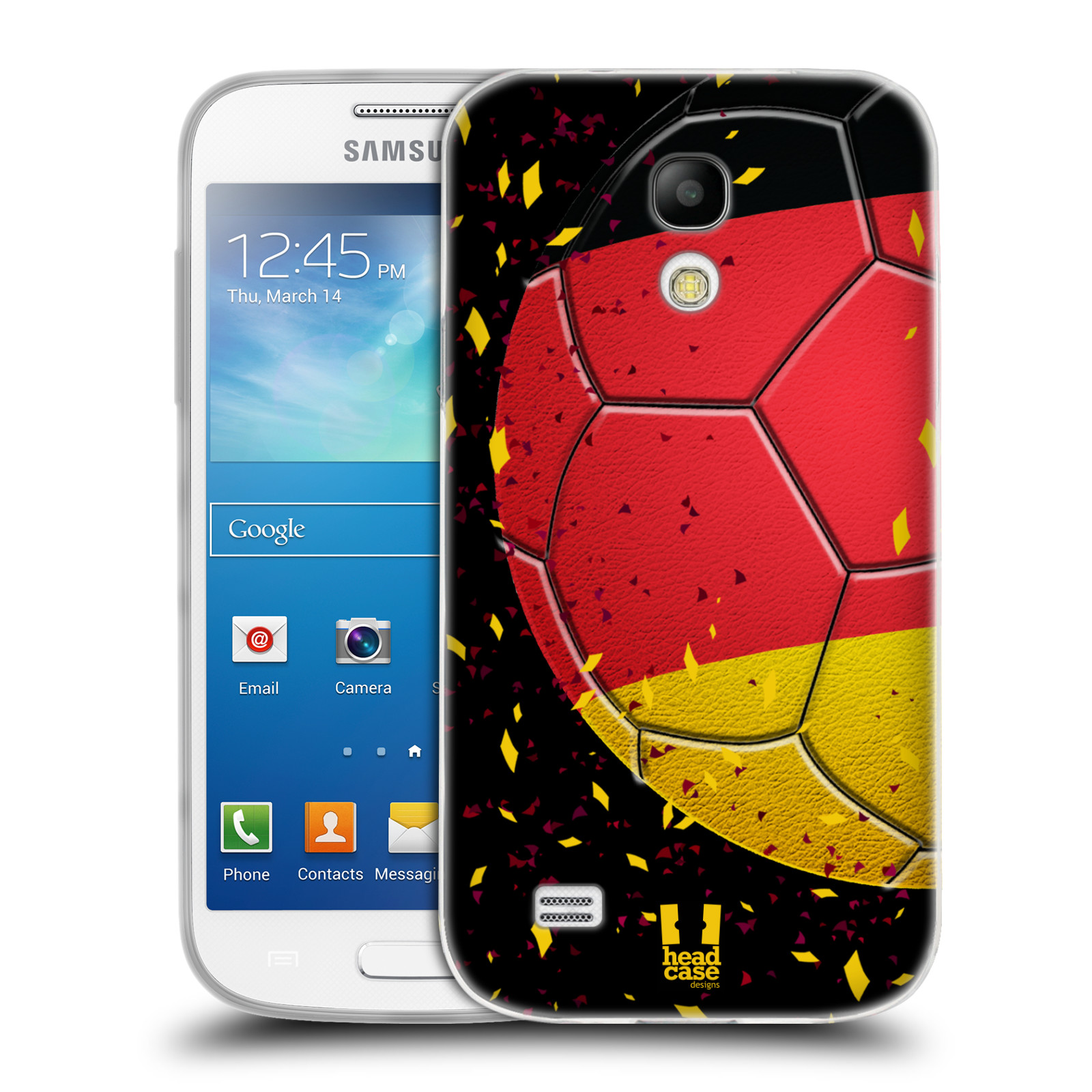 HEAD CASE silikonový obal na mobil Samsung Galaxy S4 MINI Sport fotbal mistrovský míč