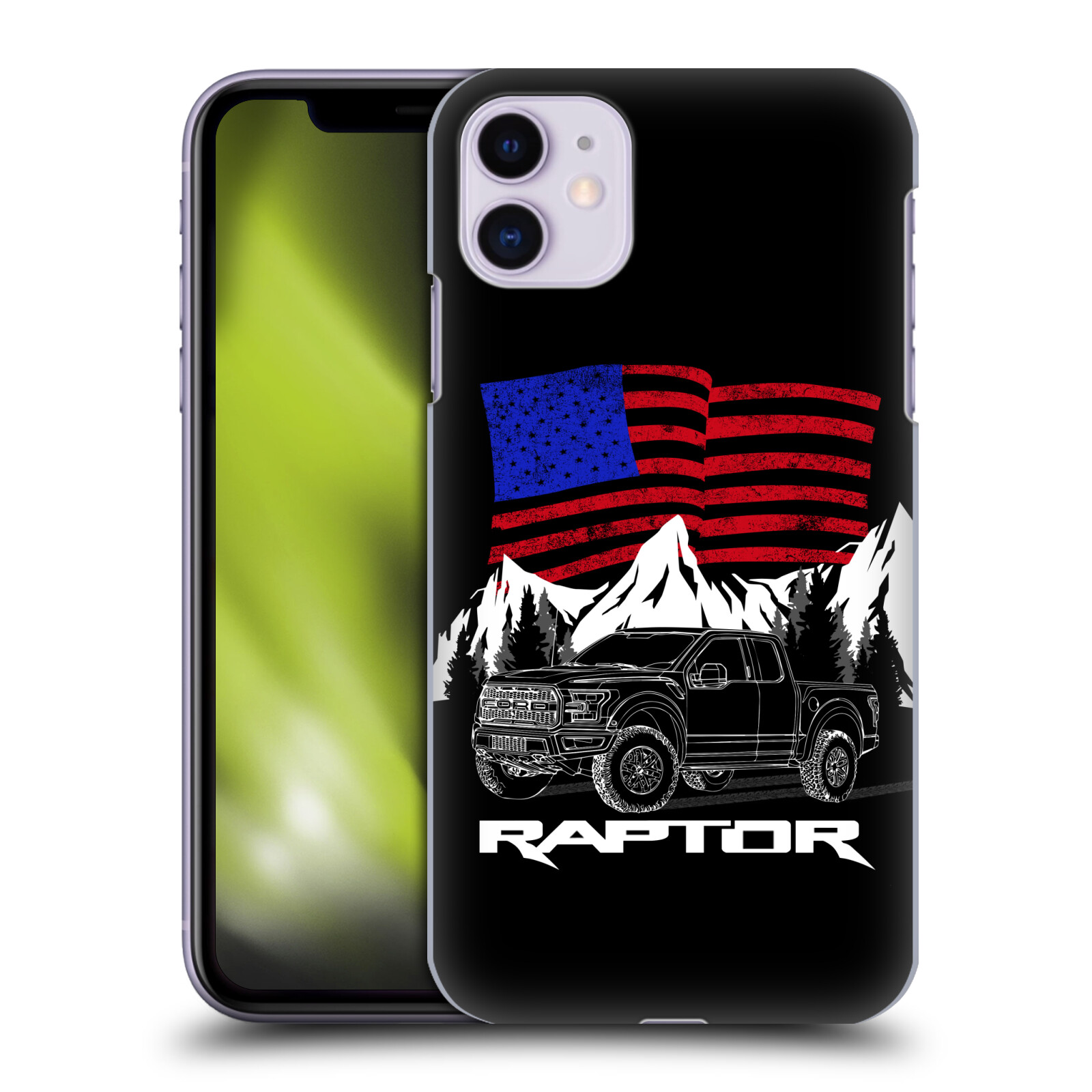 Zadní obal pro mobil Apple Iphone 11 - HEAD CASE - Pick Up - Ford Raptor