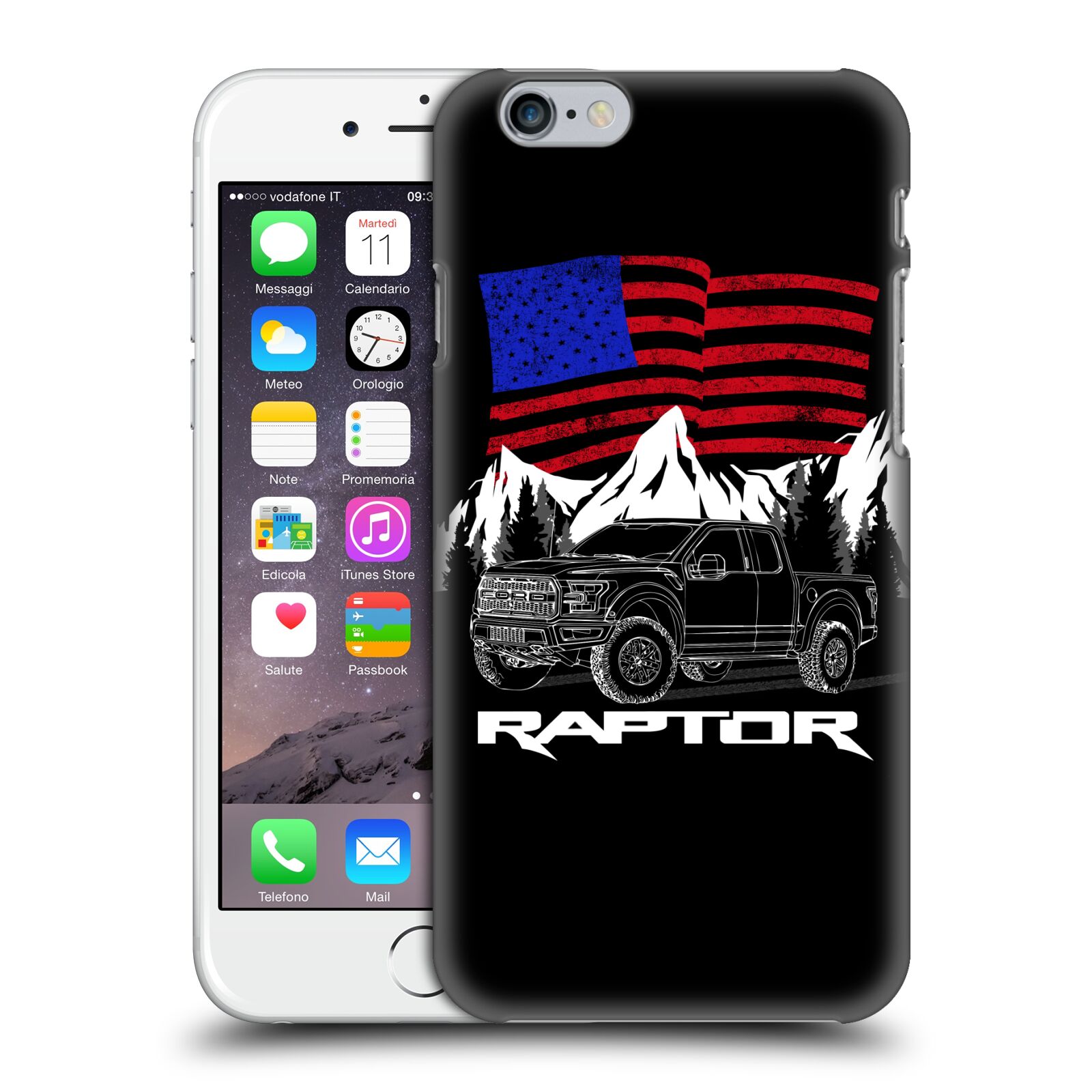 Zadní obal pro mobil Apple Iphone 6/6S - HEAD CASE - Pick Up - Ford Raptor