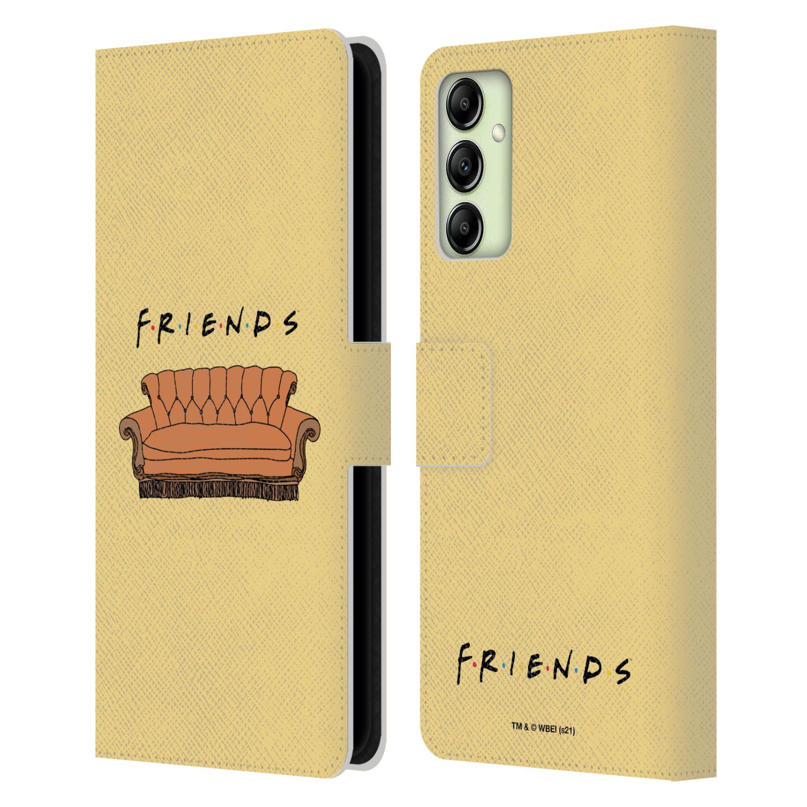 HEAD CASE Pouzdro pro mobil Samsung Galaxy A14 - HEAD CASE - Seriál přátelé - Gauč v kavárně