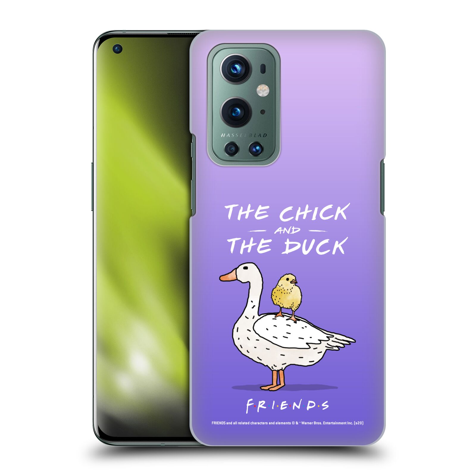 Obal na mobil OnePlus 9 - HEAD CASE  - Přátelé - kuře a kachna