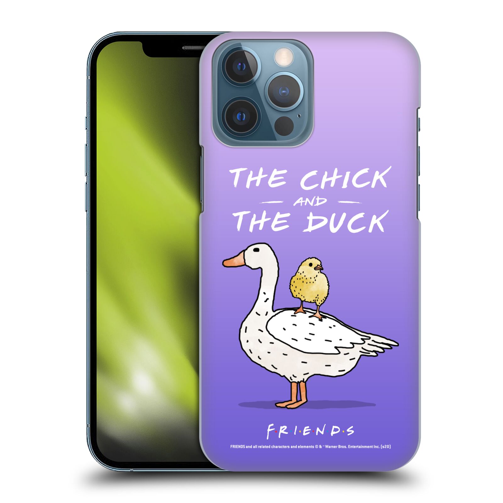 Obal na mobil Apple Iphone 13 PRO MAX - HEAD CASE  - Přátelé - kuře a kachna