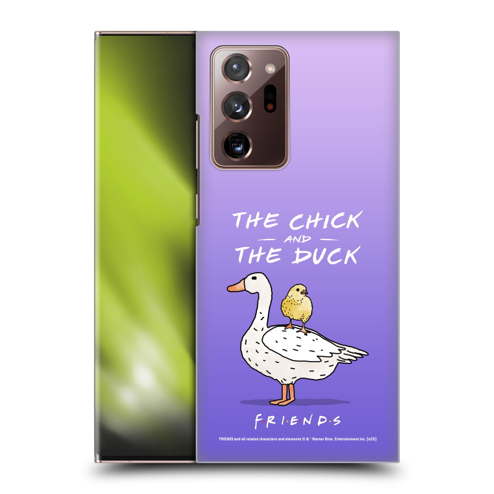 Obal na mobil Samsung Galaxy Note 20 ULTRA - HEAD CASE  - Přátelé - kuře a kachna