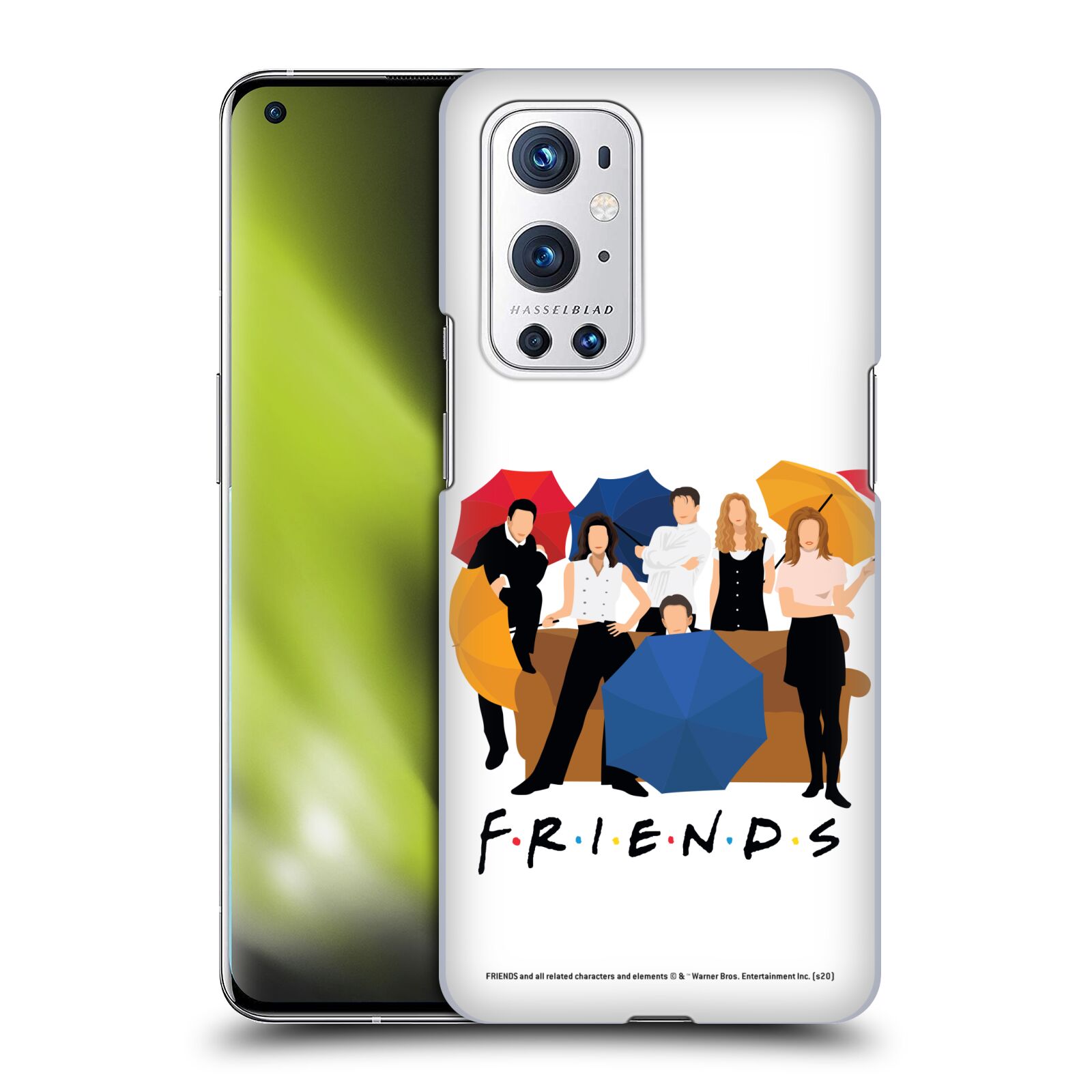 Obal na mobil OnePlus 9 PRO - HEAD CASE  - Přátelé - Silueta