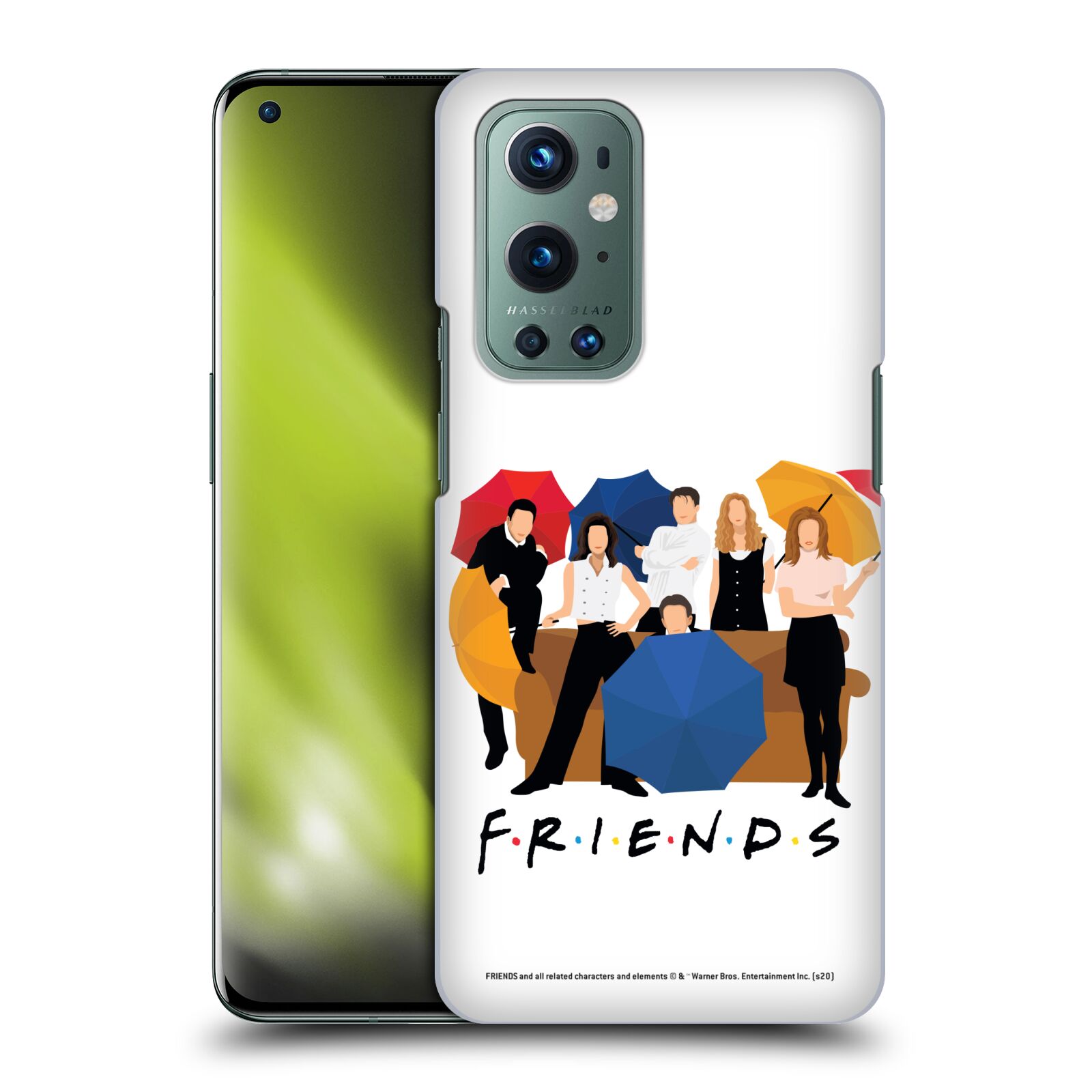 Obal na mobil OnePlus 9 - HEAD CASE  - Přátelé - Silueta