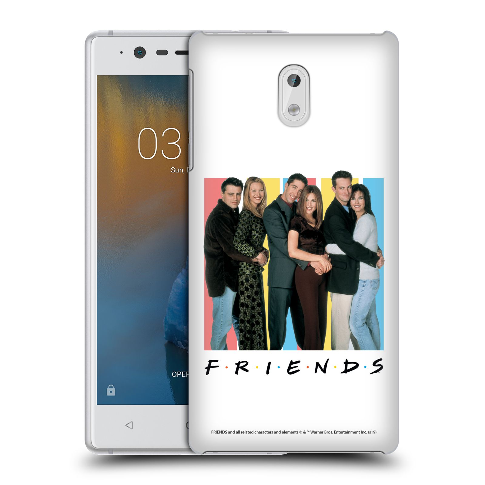 Pouzdro na mobil Nokia 3 - HEAD CASE - Seriál Přátelé - Foto