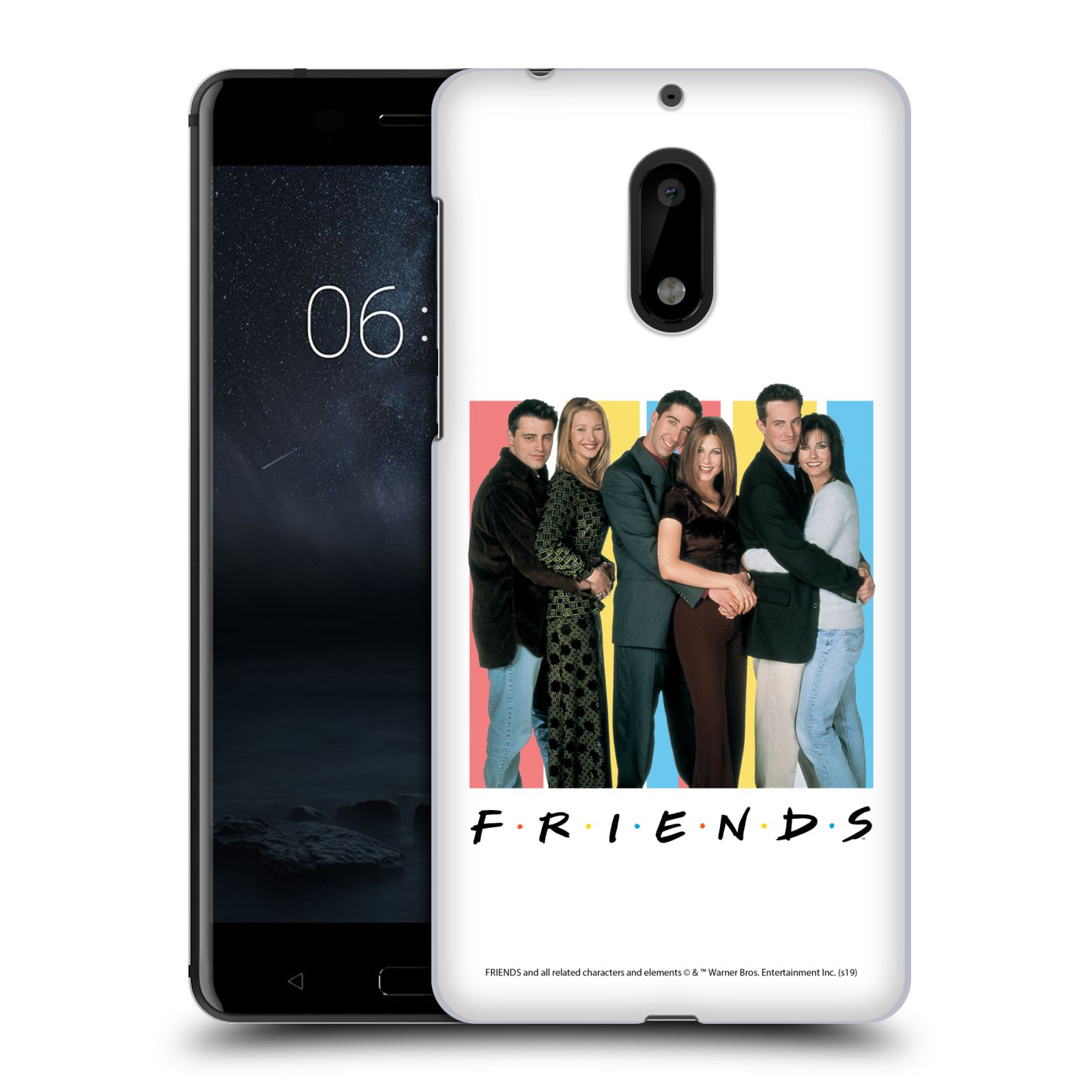 Pouzdro na mobil Nokia 6 - HEAD CASE - Seriál Přátelé - Foto