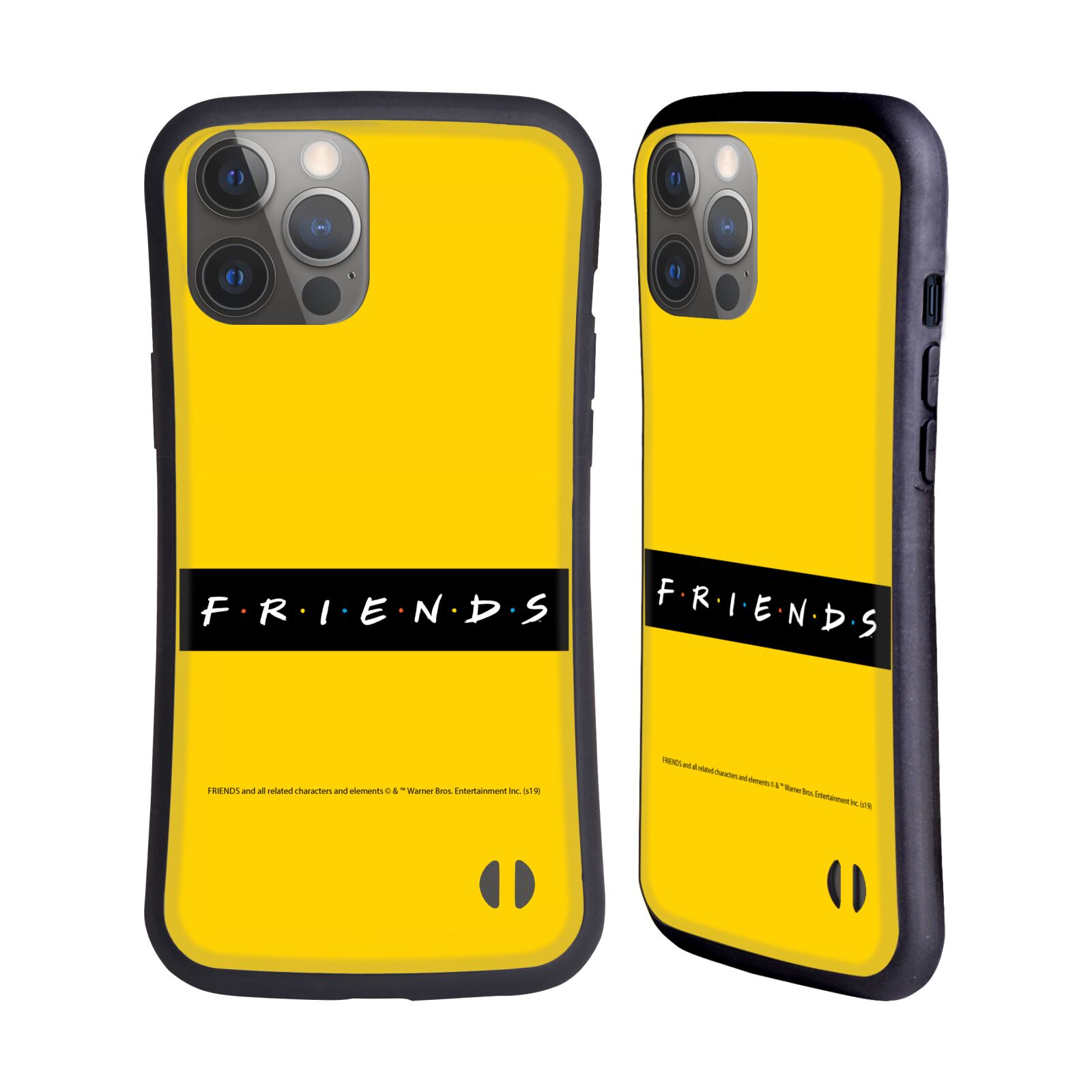 Odolný zadní obal pro mobil Apple iPhone 14 PRO MAX - HEAD CASE - Přátelé - nadpis žlutá