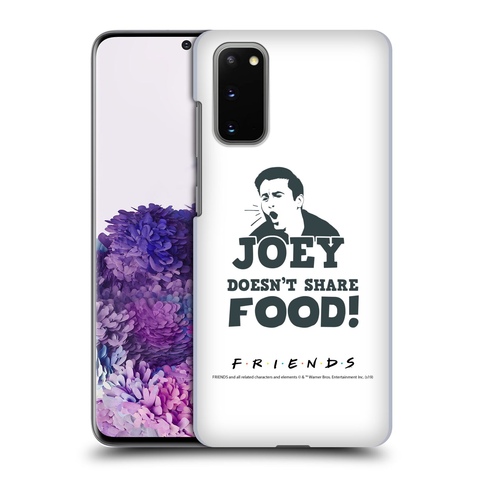 Pouzdro na mobil Samsung Galaxy S20 - HEAD CASE - Seriál Přátelé - Joey se o jídlo nedělí
