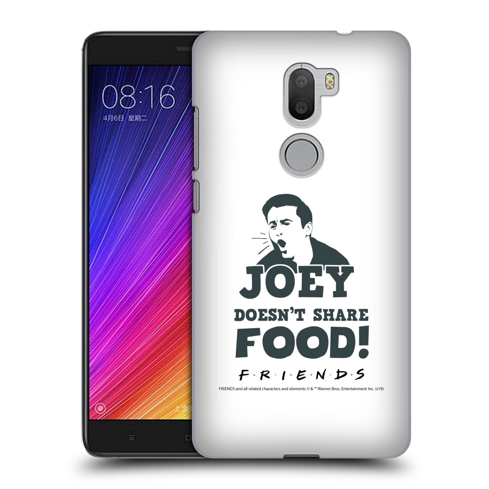 Pouzdro na mobil Xiaomi Mi5s PLUS - HEAD CASE - Seriál Přátelé - Joey se o jídlo nedělí