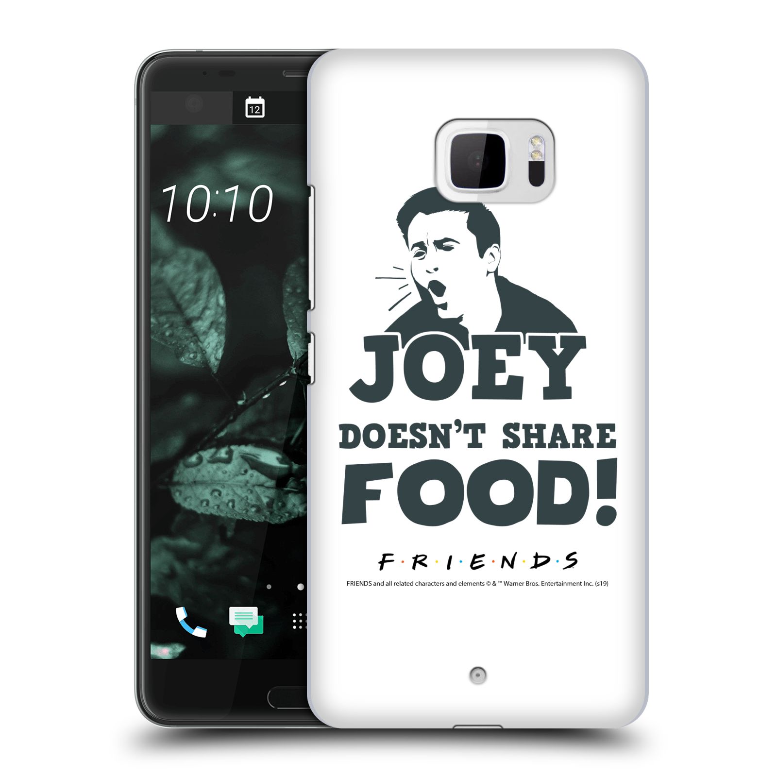 Pouzdro na mobil HTC U Ultra - HEAD CASE - Seriál Přátelé - Joey se o jídlo nedělí