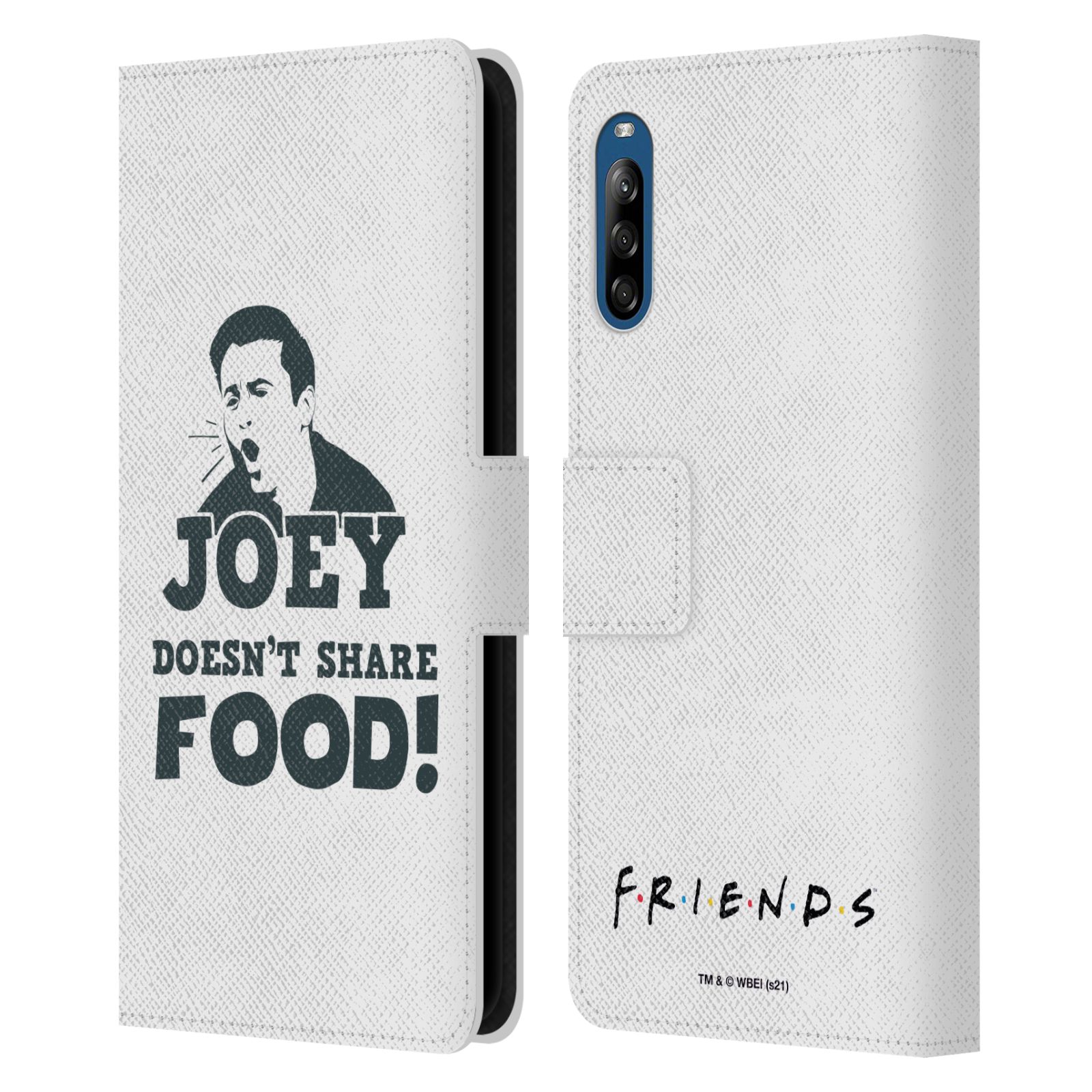 Pouzdro pro mobil Sony Xperia L4 - HEAD CASE - Seriál přátelé - Joey se o jídlo nedělí