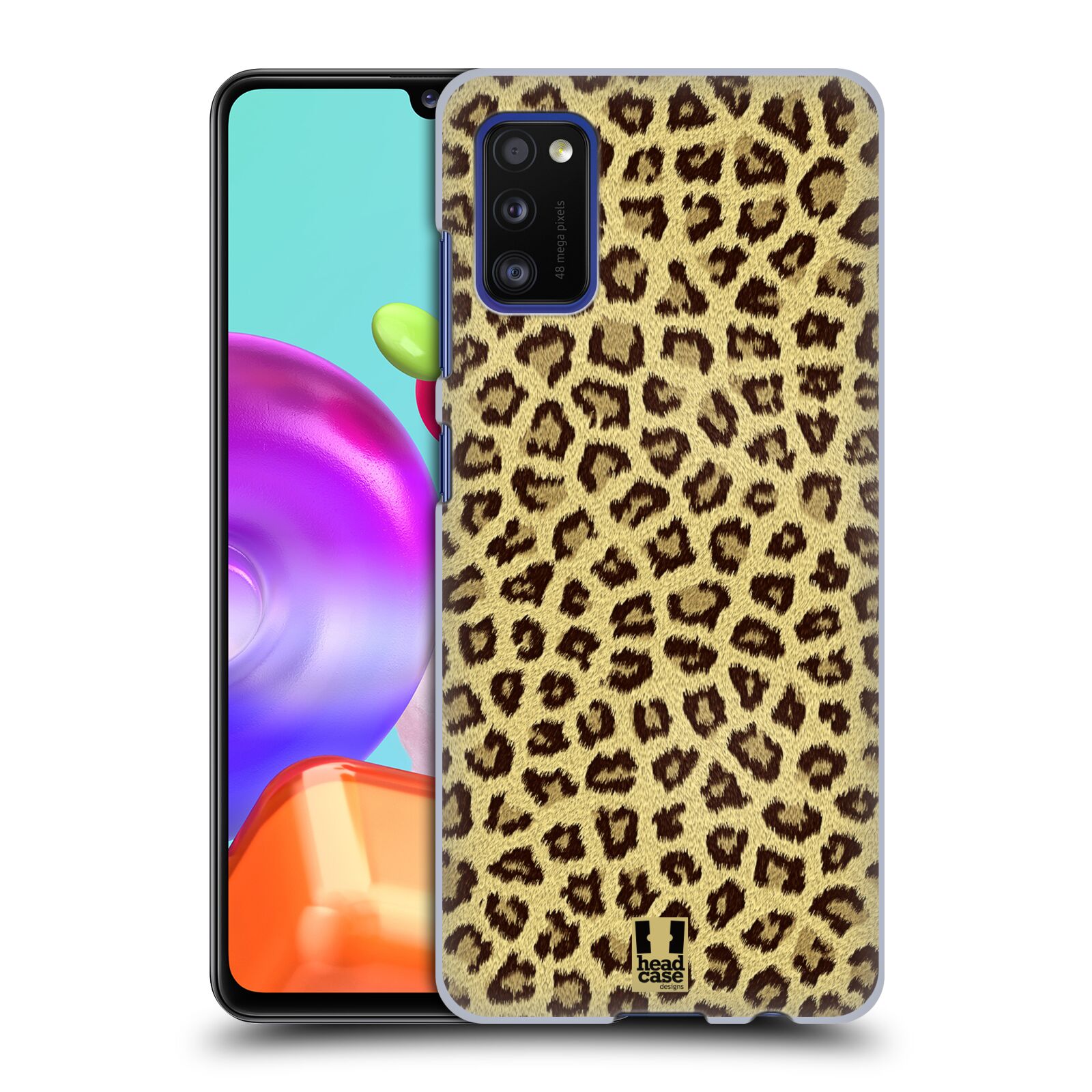 Zadní kryt na mobil Samsung Galaxy A41 vzor Srstnatá kolekce jaguár