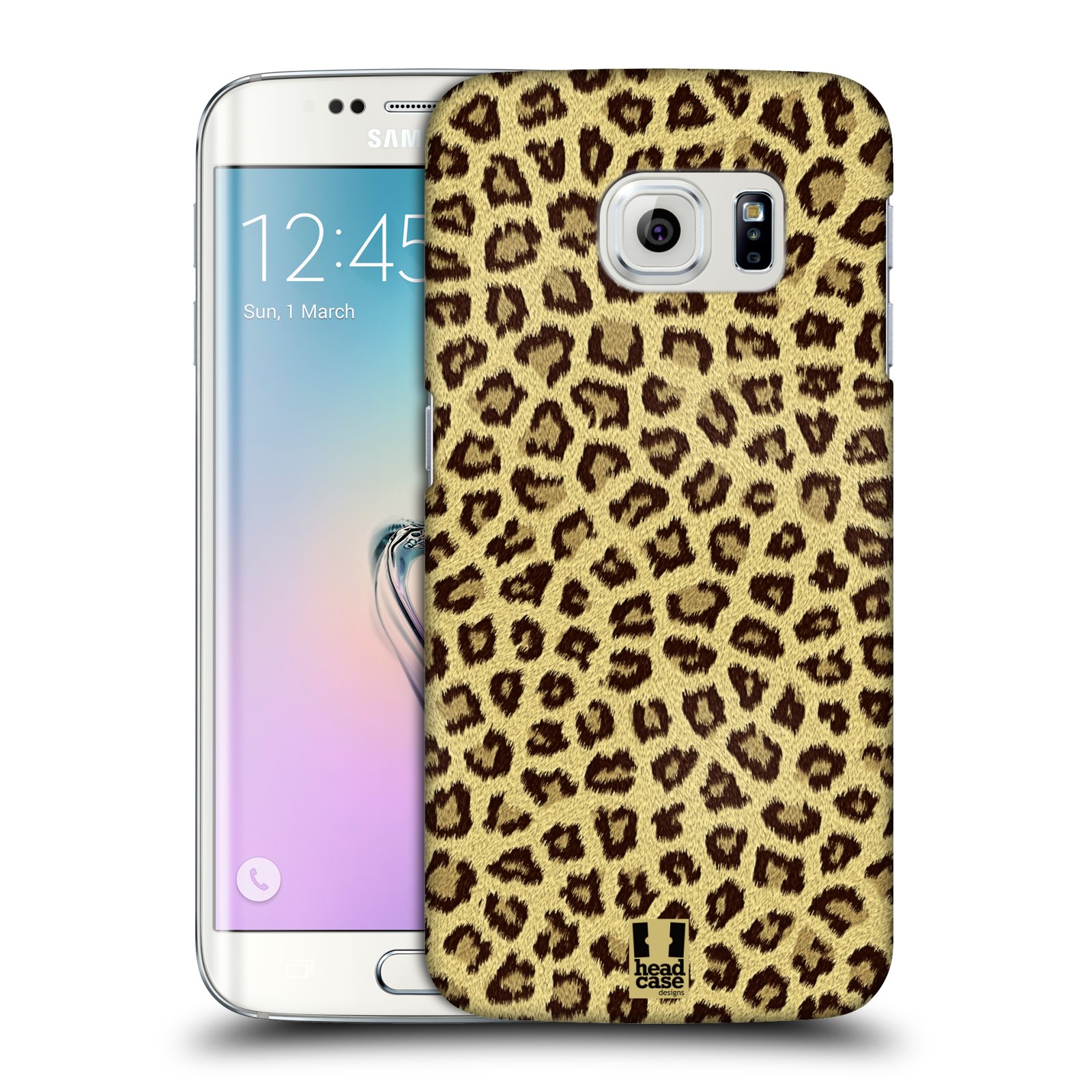 HEAD CASE plastový obal na mobil SAMSUNG Galaxy S6 EDGE (G9250, G925, G925F) vzor Srstnatá kolekce jaguár