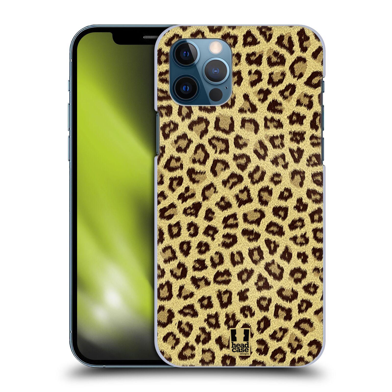 HEAD CASE plastový obal na mobil Apple Iphone 12 / Iphone 12 PRO vzor Srstnatá kolekce jaguár
