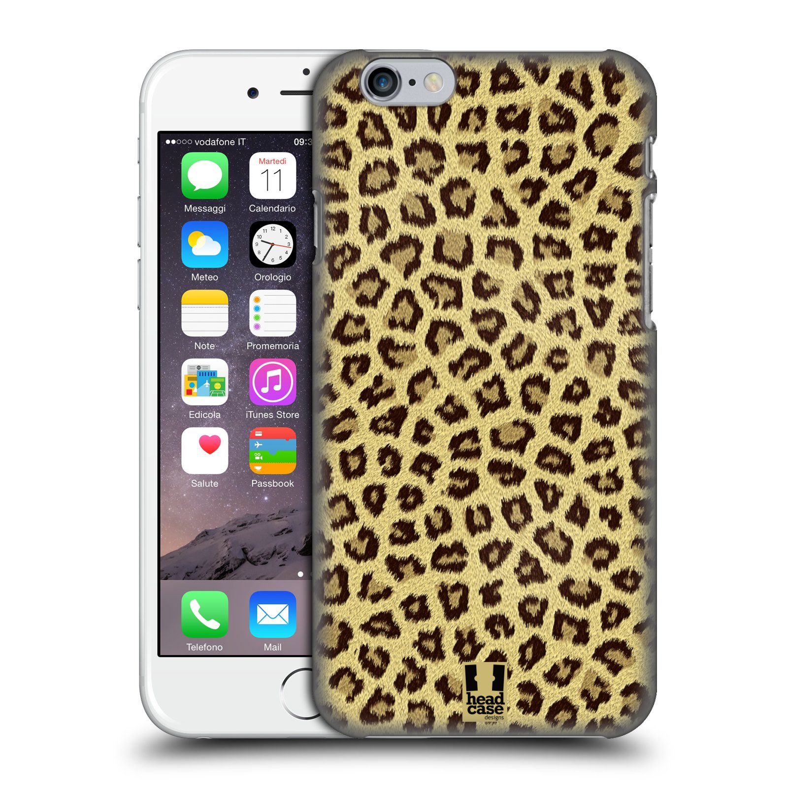 Plastové pouzdro pro mobil Apple Iphone 6/6S vzor Srstnatá kolekce jaguár