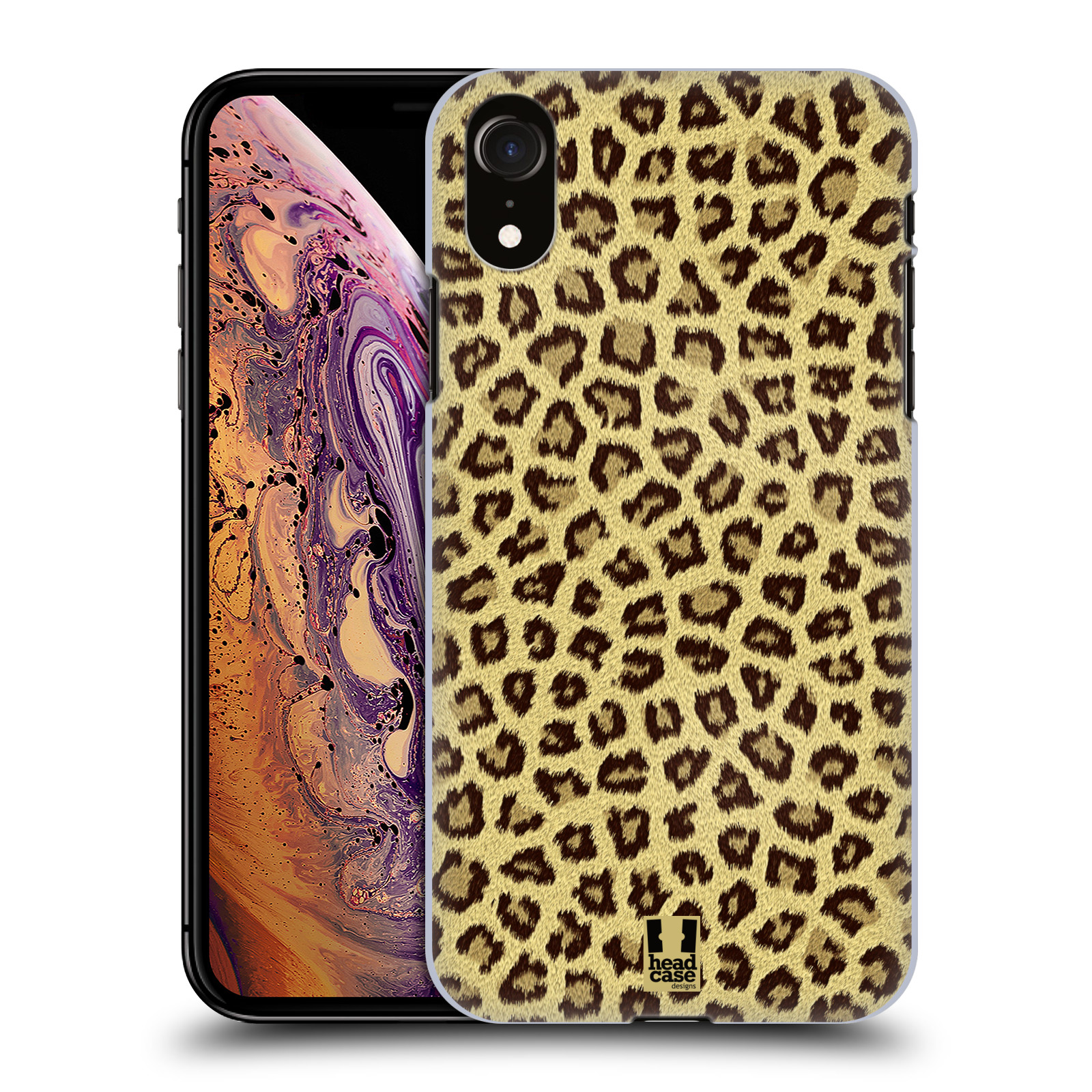 HEAD CASE plastový obal na mobil Apple Iphone XR vzor Srstnatá kolekce jaguár