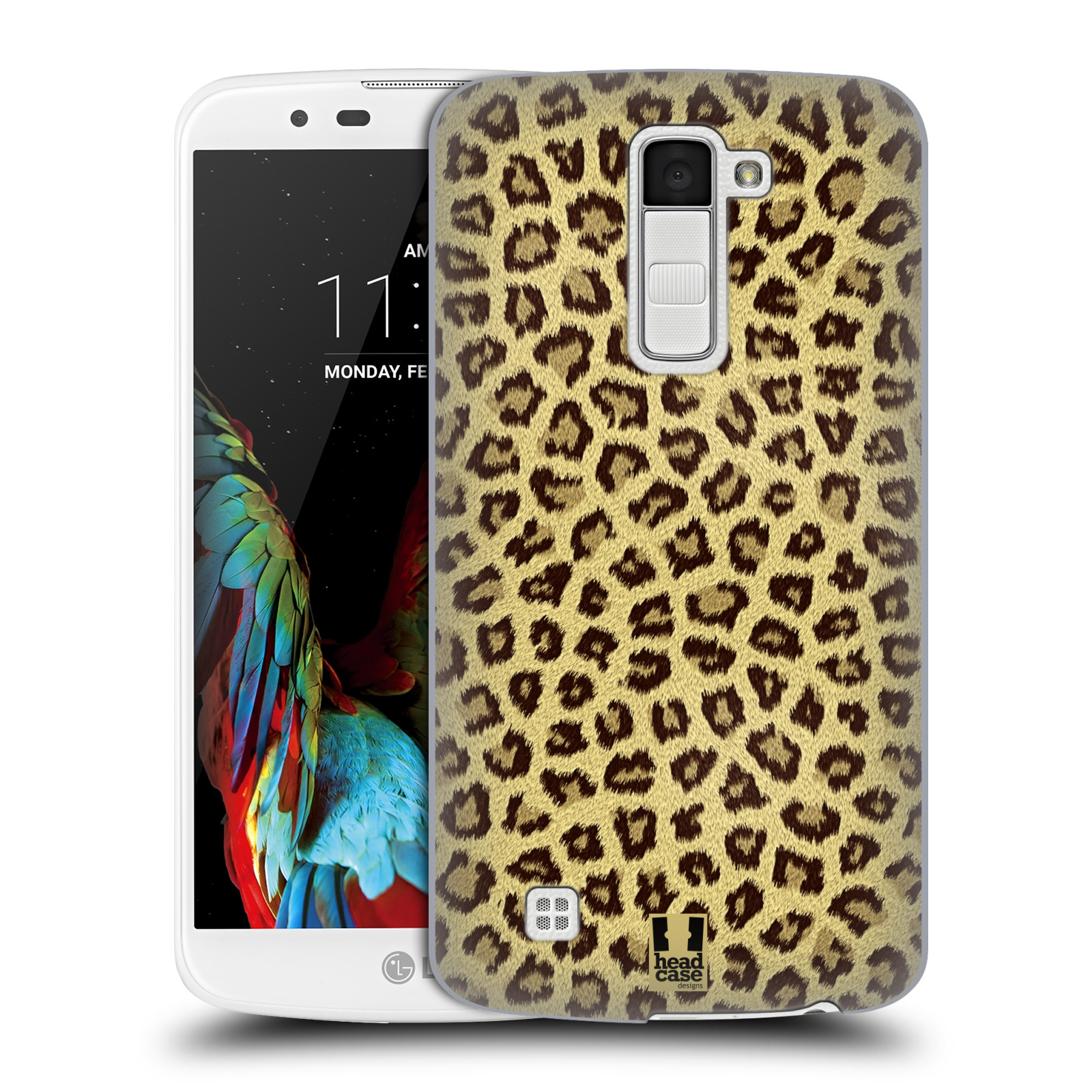 HEAD CASE plastový obal na mobil LG K10 vzor Srstnatá kolekce jaguár