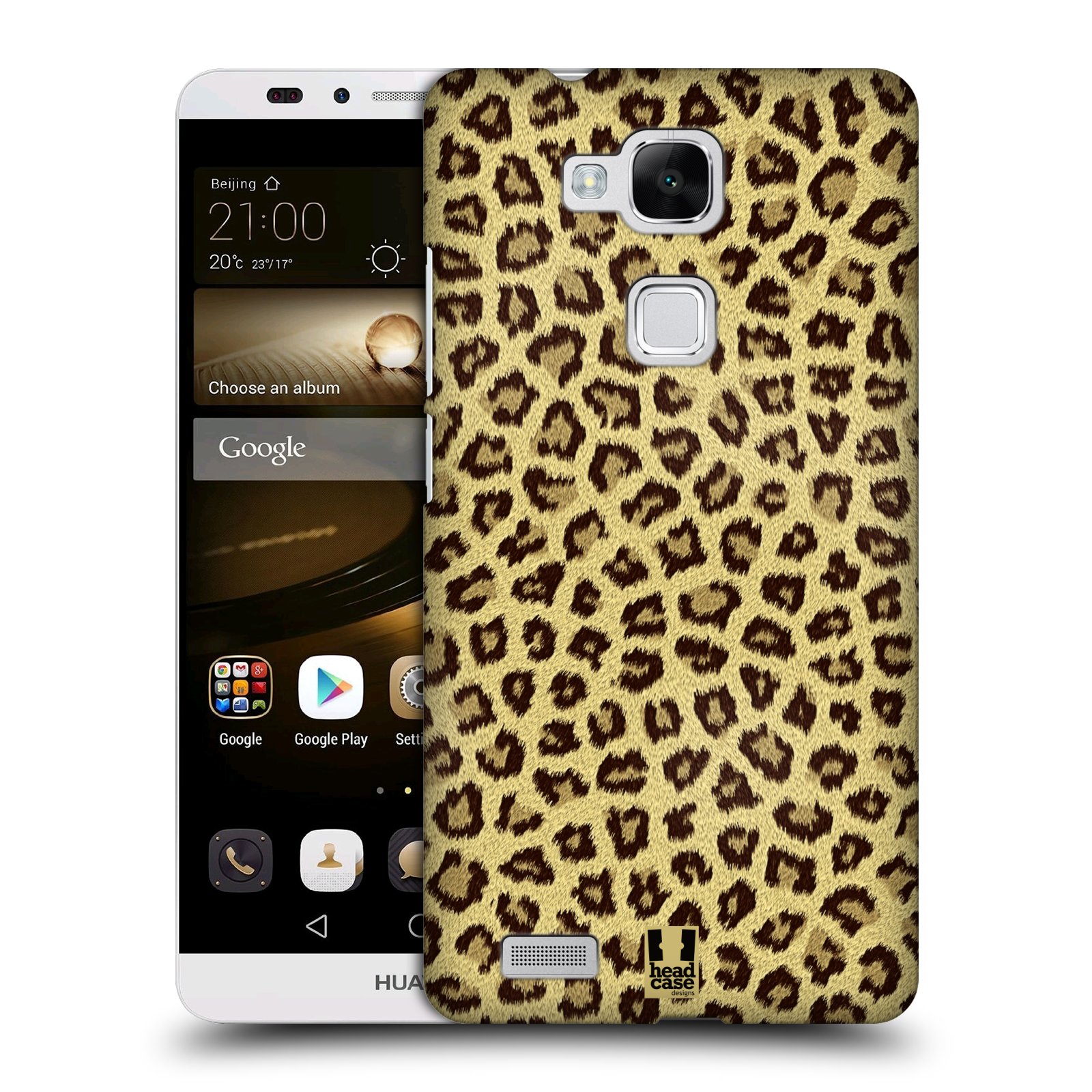HEAD CASE plastový obal na mobil Huawei Mate 7 vzor Srstnatá kolekce jaguár