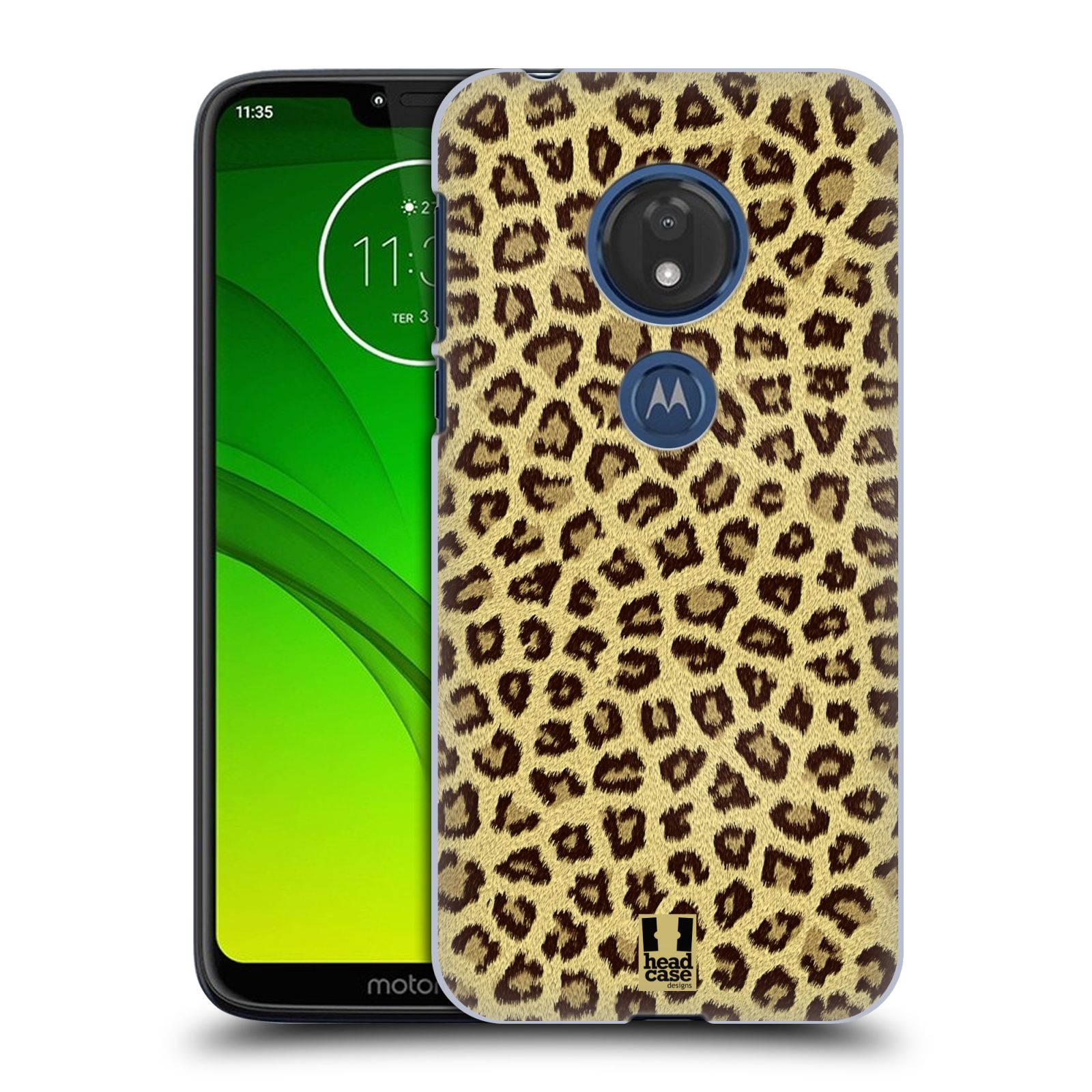 Pouzdro na mobil Motorola Moto G7 Play vzor Srstnatá kolekce jaguár