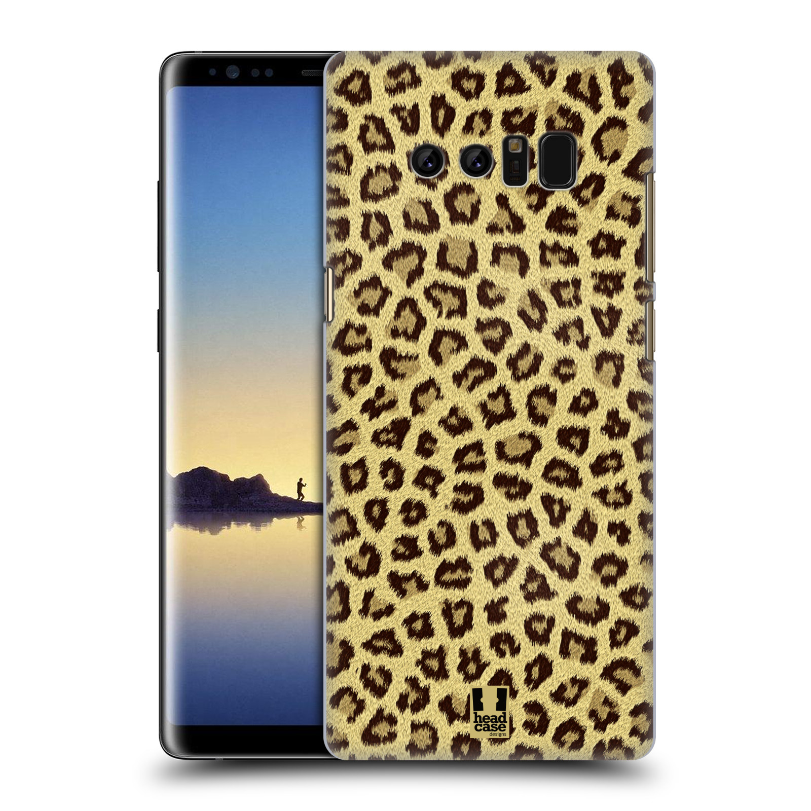HEAD CASE plastový obal na mobil Samsung Galaxy Note 8 vzor Srstnatá kolekce jaguár