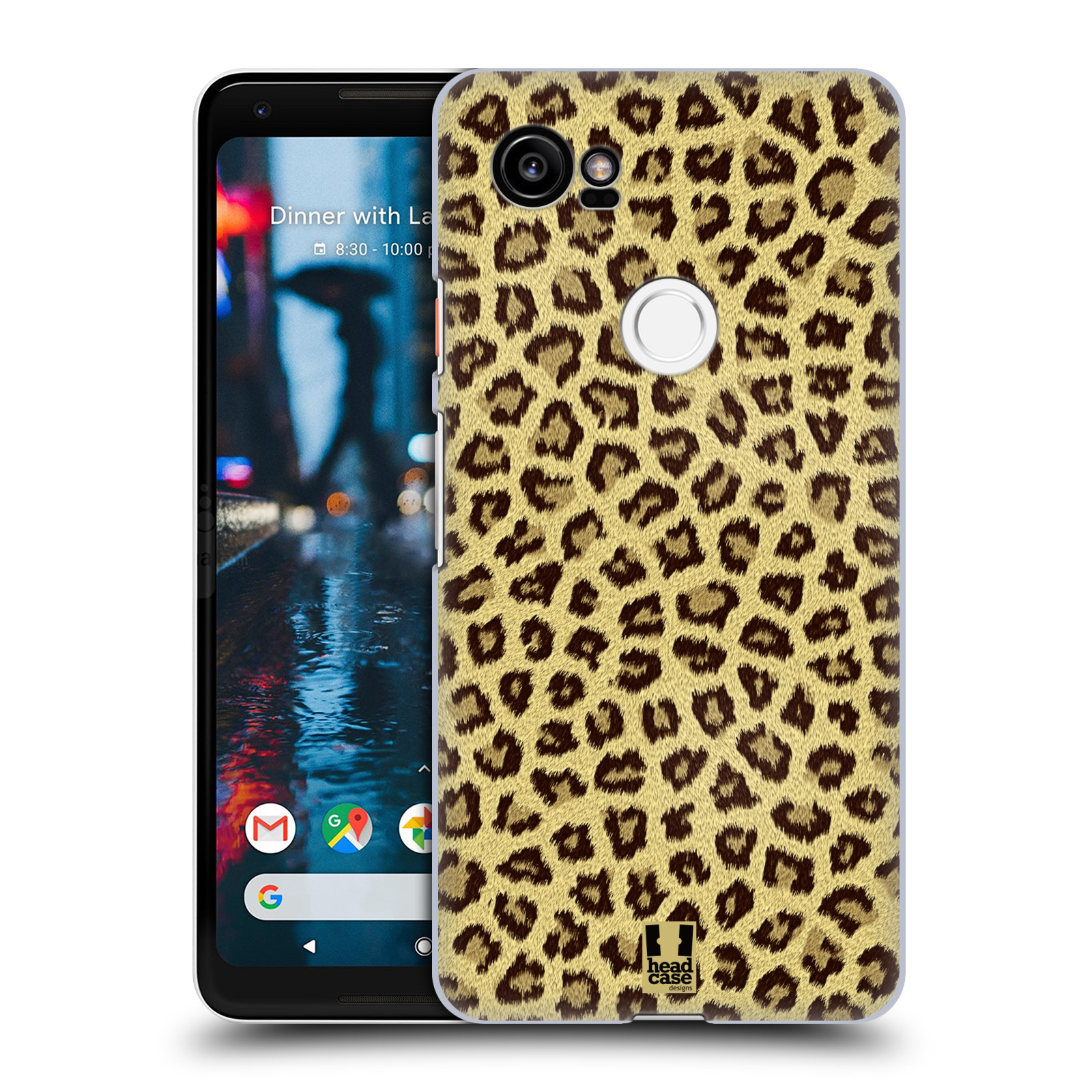HEAD CASE plastový obal na mobil Google Pixel 2 XL vzor Srstnatá kolekce jaguár