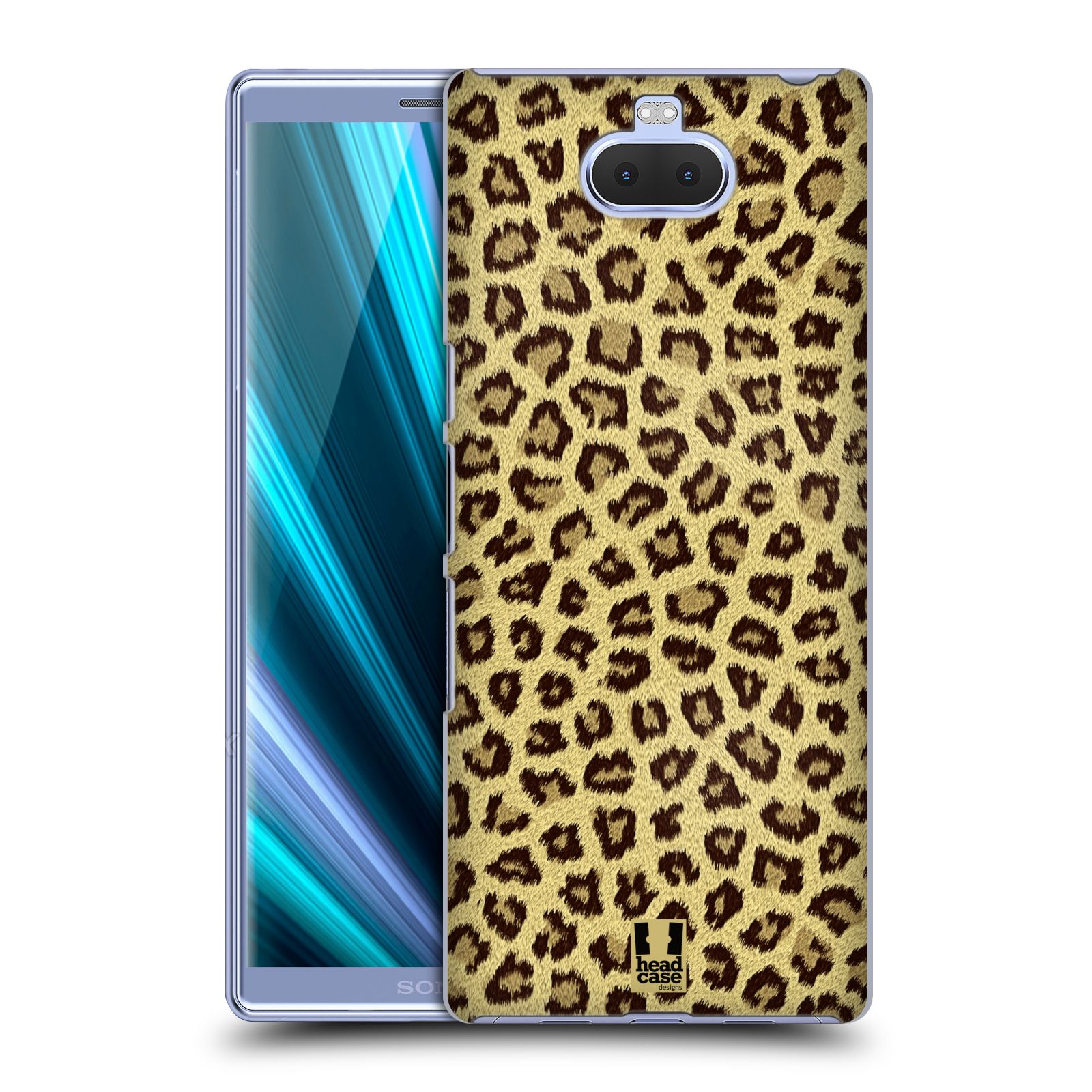 Pouzdro na mobil Sony Xperia 10 - Head Case - vzor Srstnatá kolekce jaguár