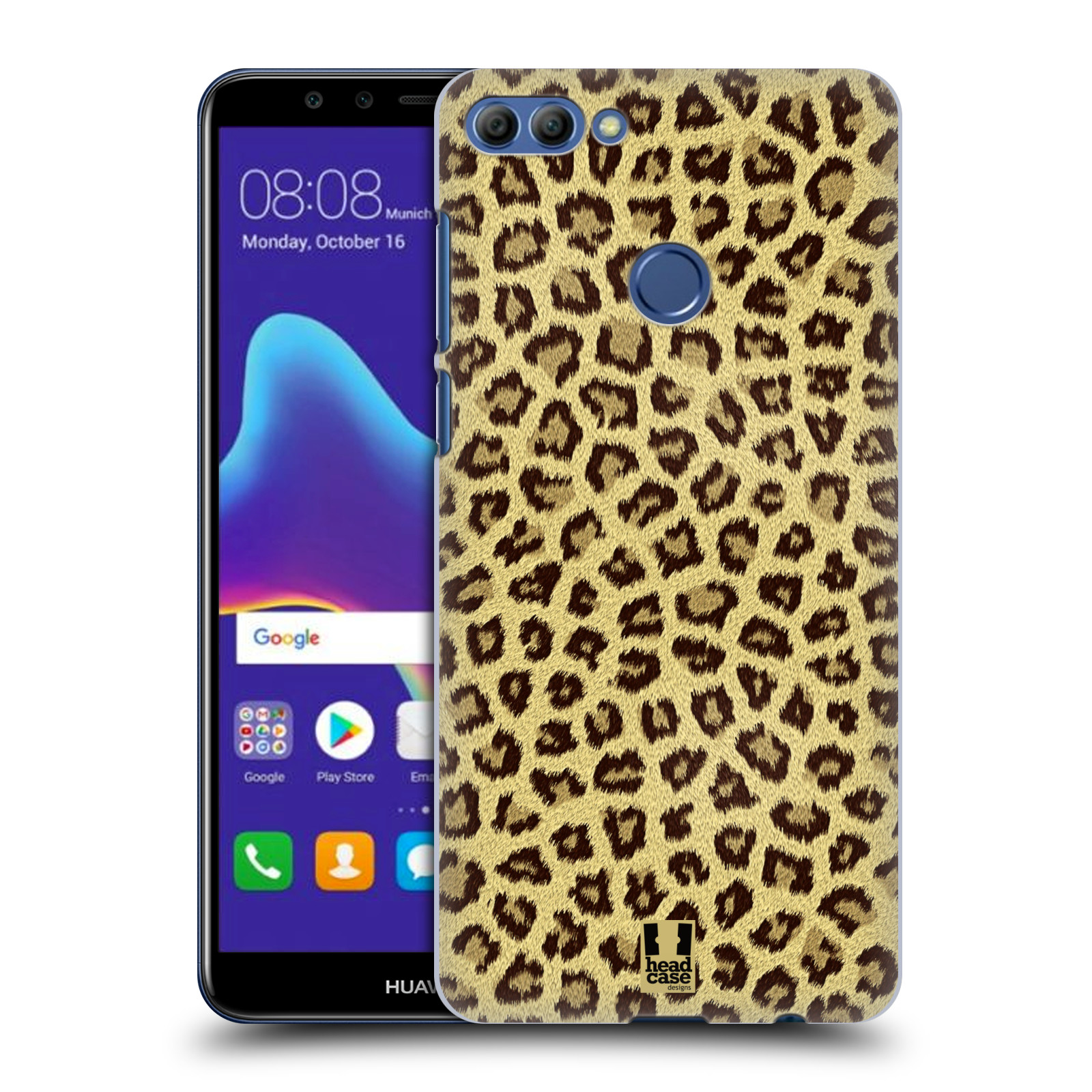 HEAD CASE plastový obal na mobil Huawei Y9 2018 vzor Srstnatá kolekce jaguár