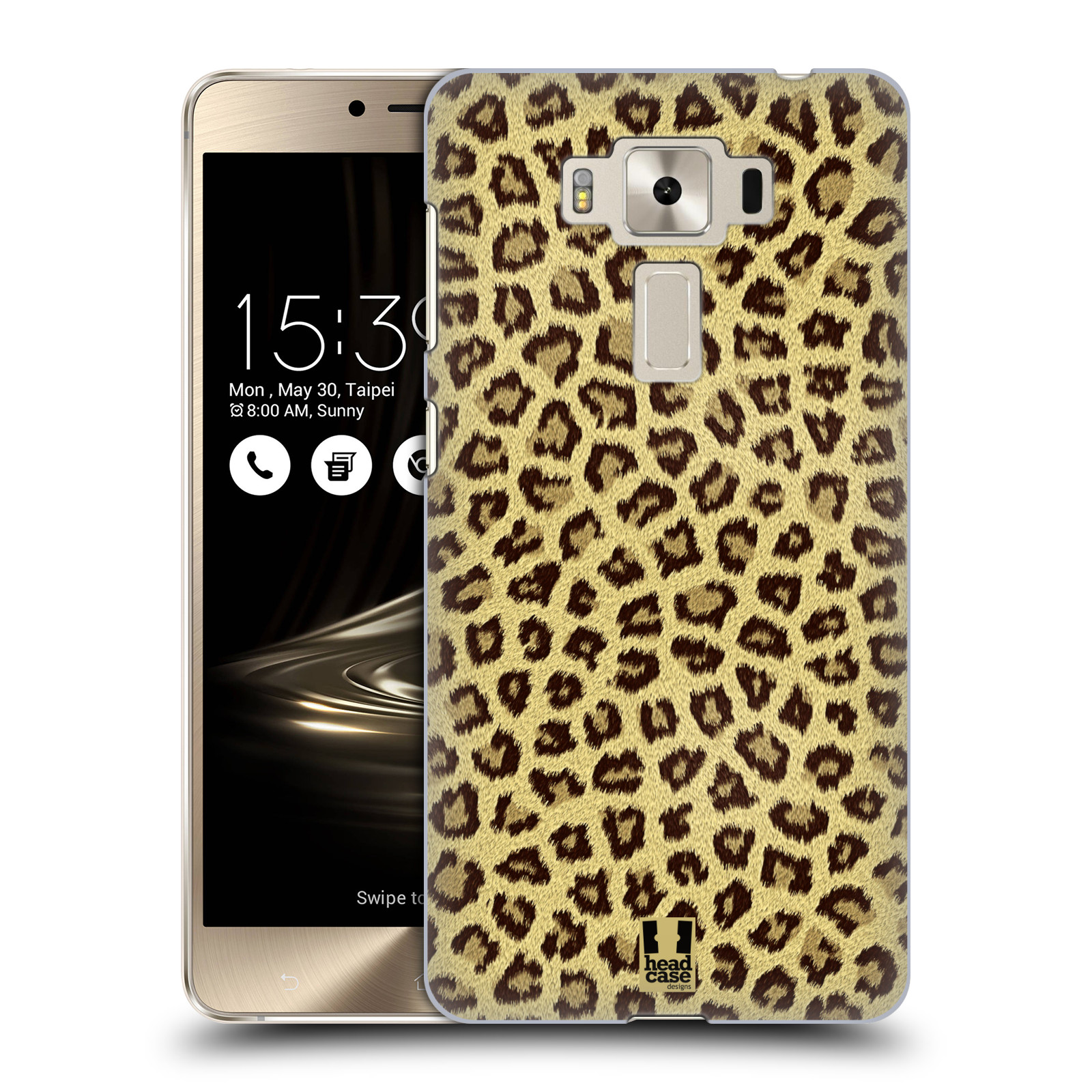 HEAD CASE plastový obal na mobil Asus Zenfone 3 DELUXE ZS550KL vzor Srstnatá kolekce jaguár