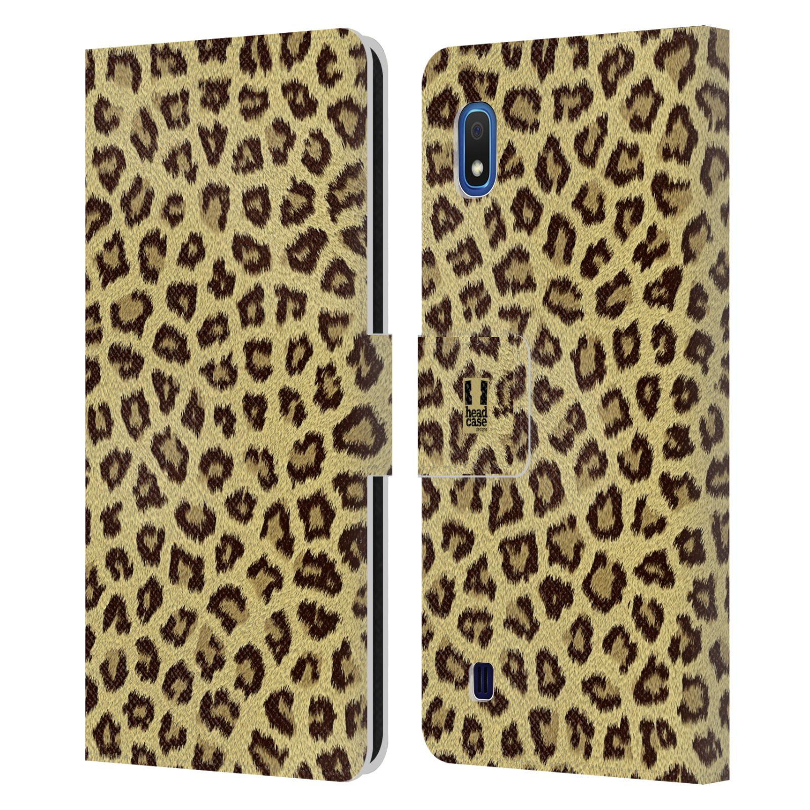 Pouzdro na mobil Samsung Galaxy A10 zvíře srst divoká kolekce jaguár, gepard