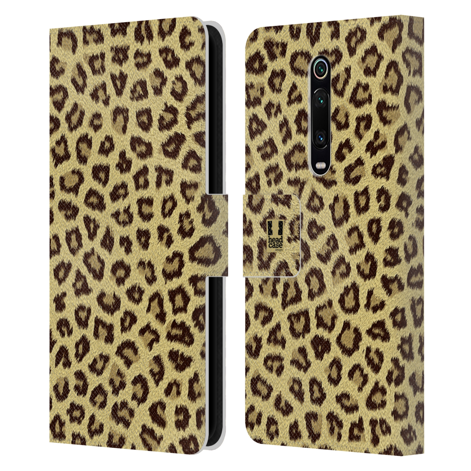 Pouzdro na mobil Xiaomi Mi 9T / Mi 9T PRO zvíře srst divoká kolekce jaguár, gepard