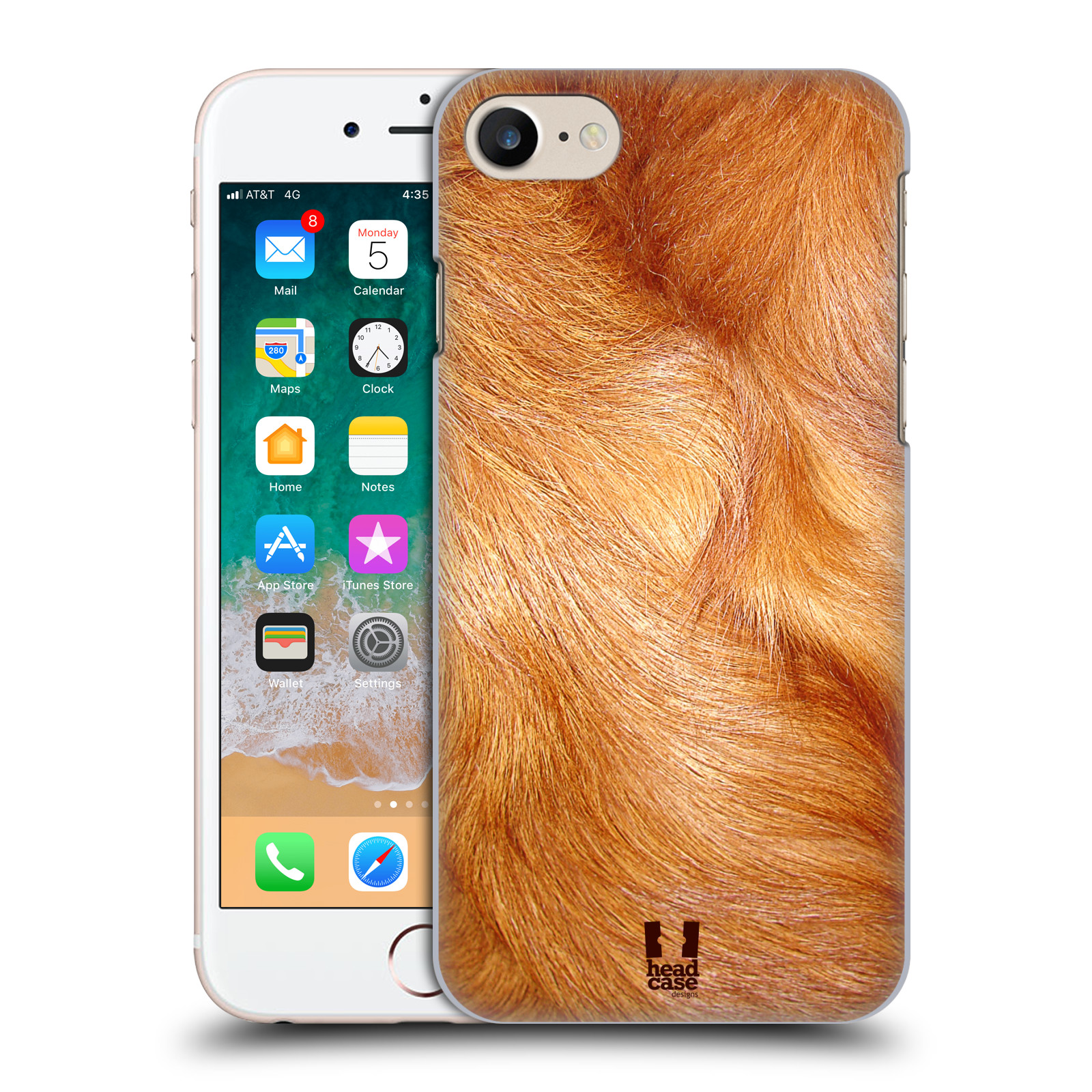 HEAD CASE plastový obal na mobil Apple Iphone 7 vzor Srstnatá kolekce pejsek Retrívr