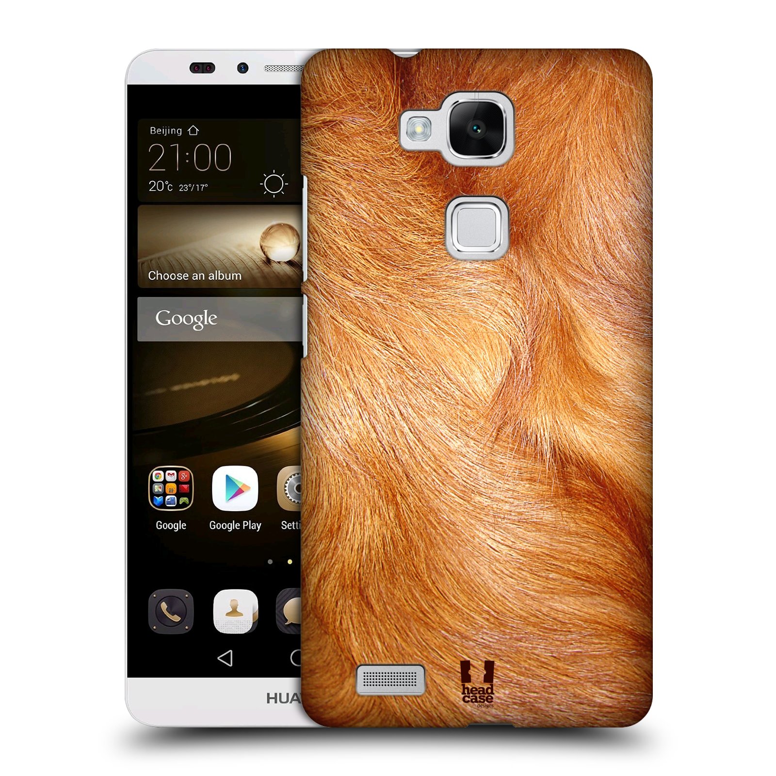 HEAD CASE plastový obal na mobil Huawei Mate 7 vzor Srstnatá kolekce pejsek Retrívr