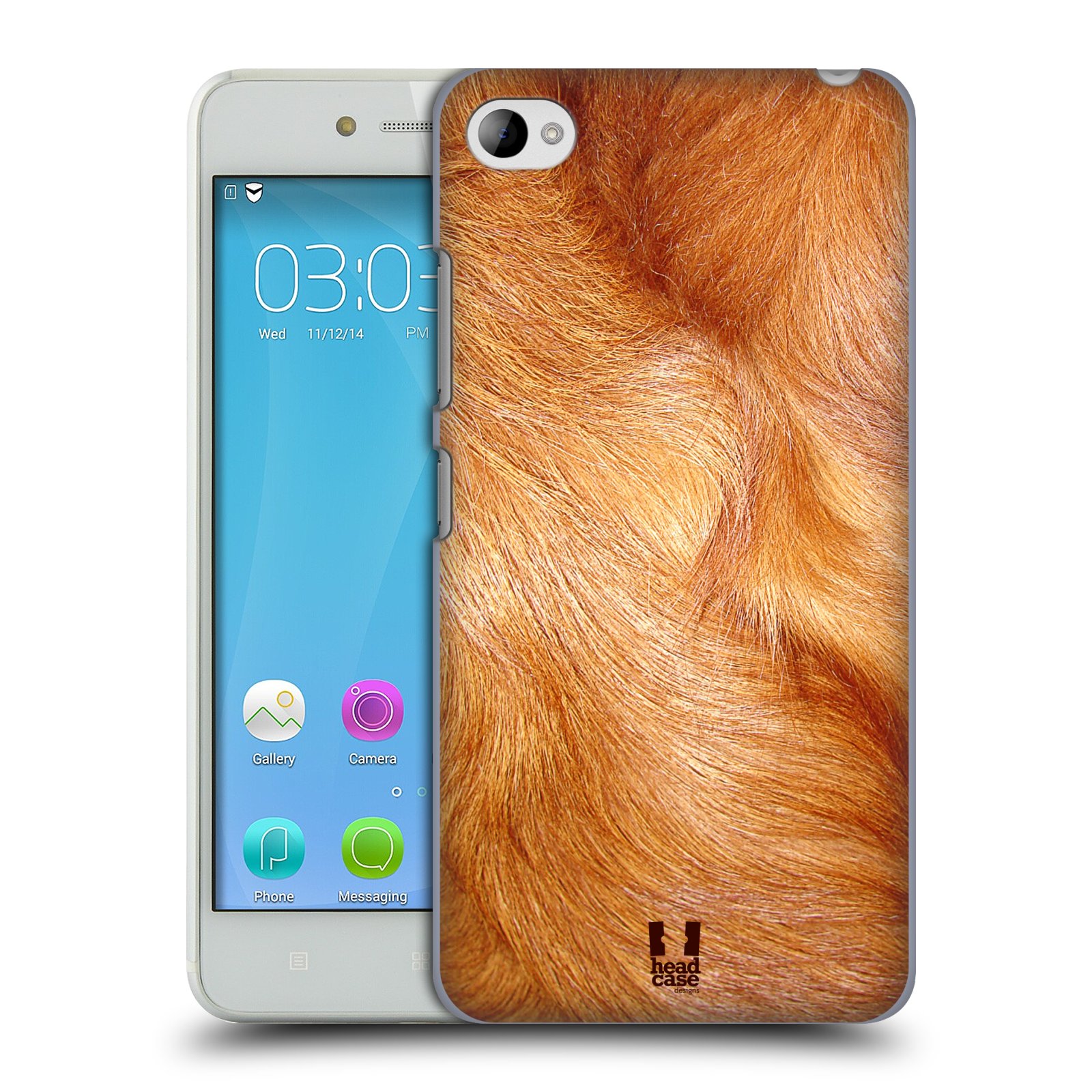 HEAD CASE pevný plastový obal na mobil LENOVO S90 vzor Srstnatá kolekce pejsek Retrívr