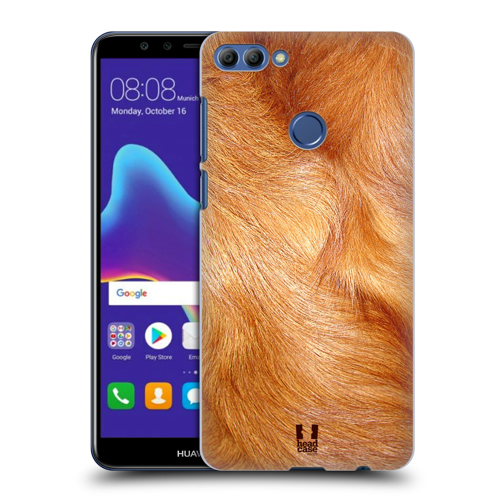 HEAD CASE plastový obal na mobil Huawei Y9 2018 vzor Srstnatá kolekce pejsek Retrívr