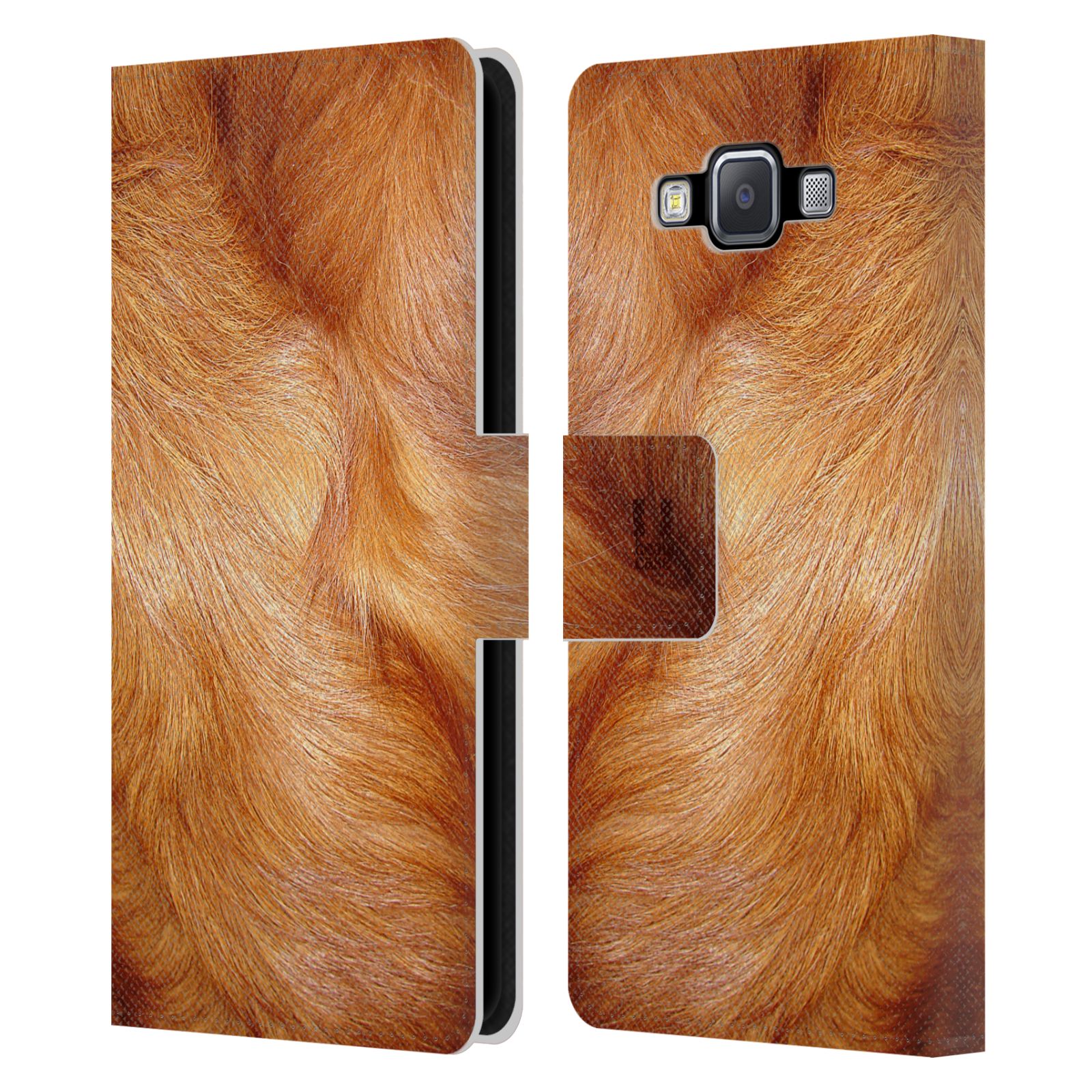 HEAD CASE Flipové pouzdro pro mobil Samsung Galaxy A5 zvíře srst divoká kolekce pes retrívr