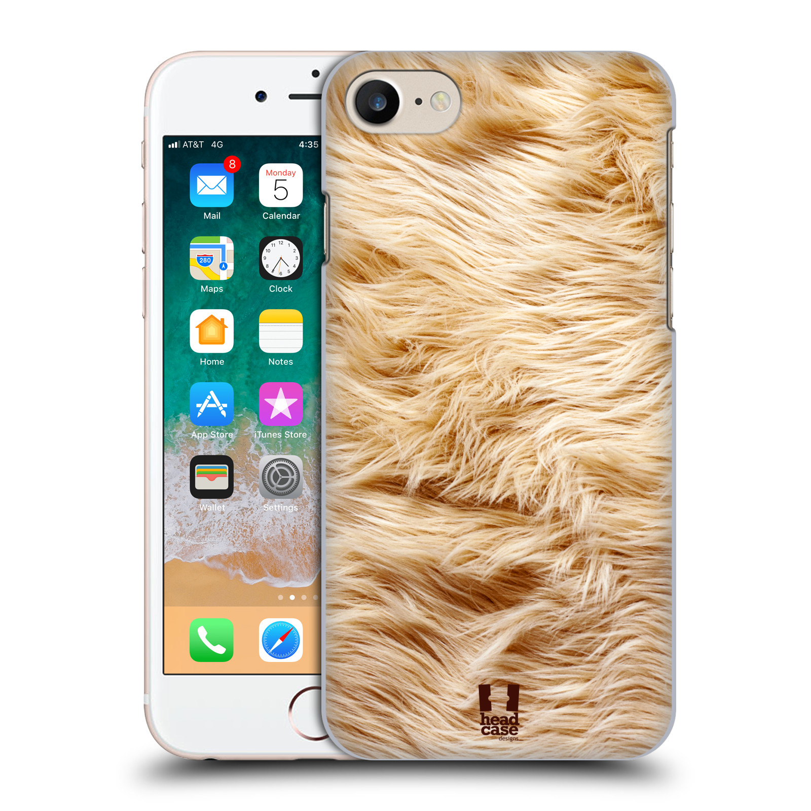 HEAD CASE plastový obal na mobil Apple Iphone 7 vzor Srstnatá kolekce pejsek Teriér