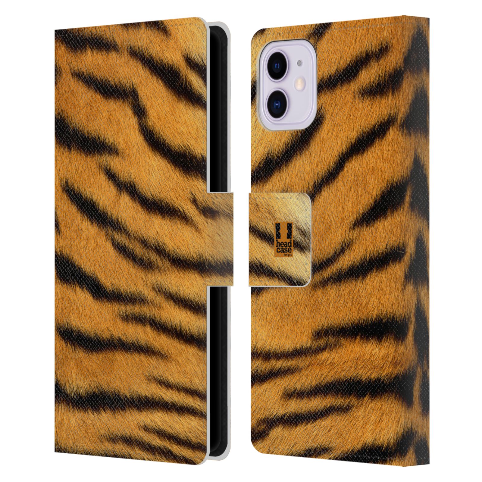Pouzdro na mobil Apple Iphone 11 zvíře srst divoká kolekce tygr