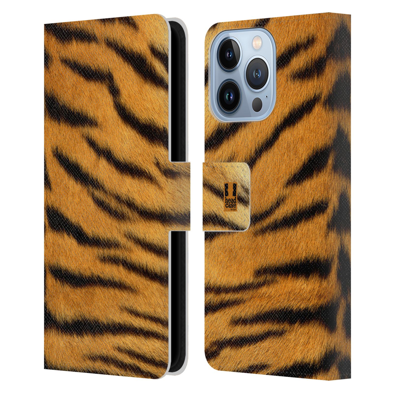 Pouzdro HEAD CASE na mobil Apple Iphone 13 PRO zvíře srst divoká kolekce tygr