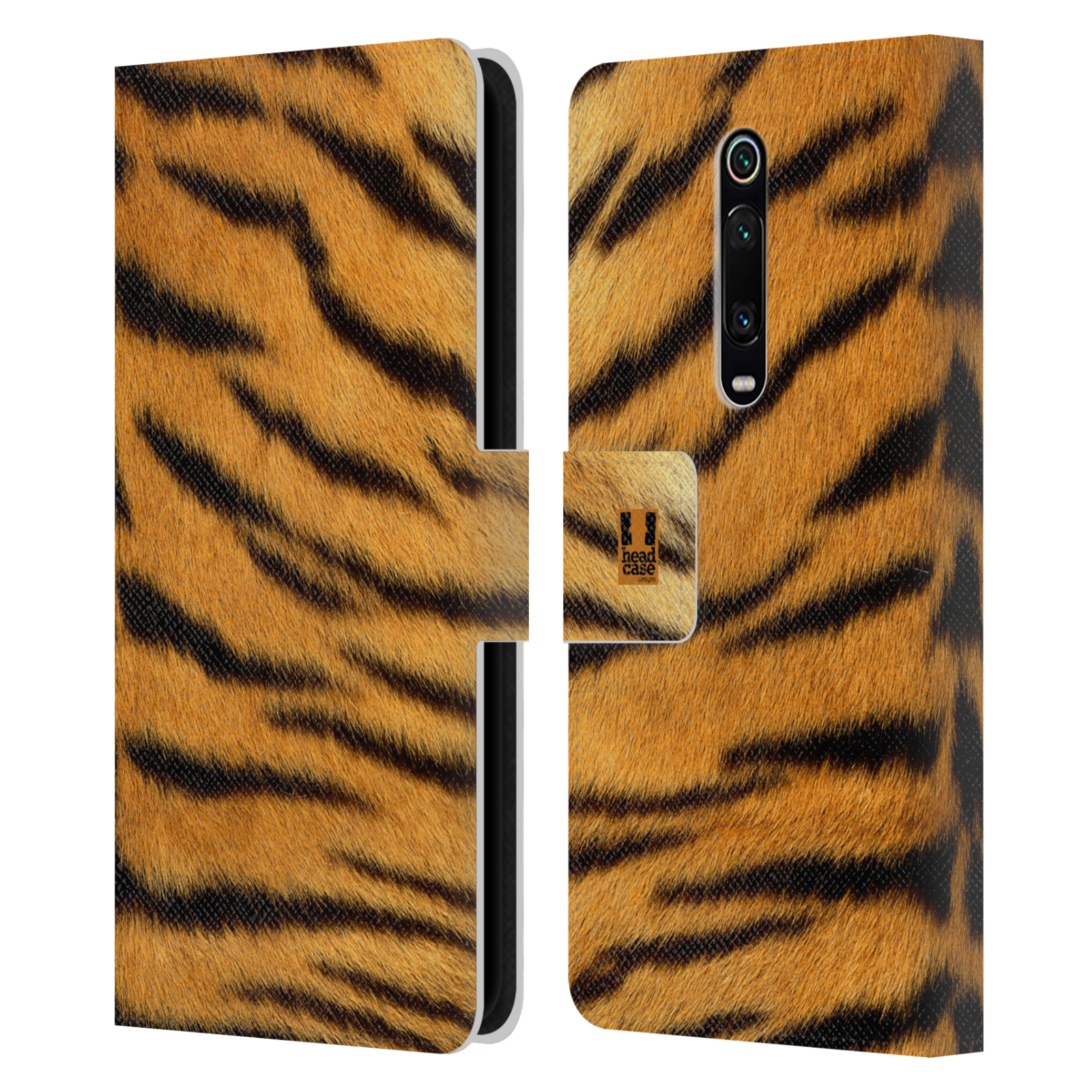 Pouzdro na mobil Xiaomi Mi 9T / Mi 9T PRO zvíře srst divoká kolekce tygr